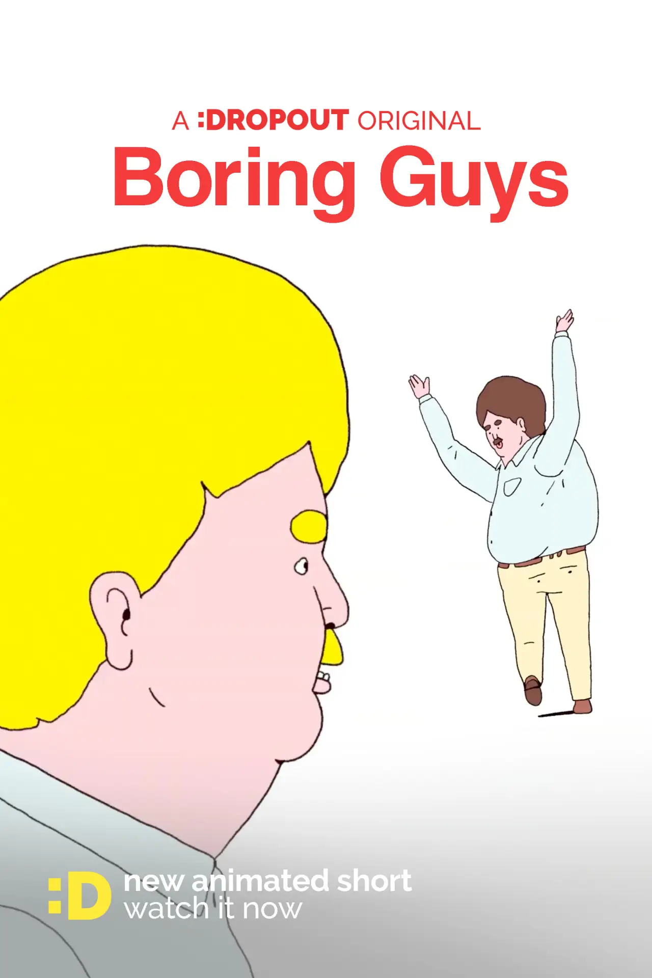 Plakat filmowy "Boring Guys"