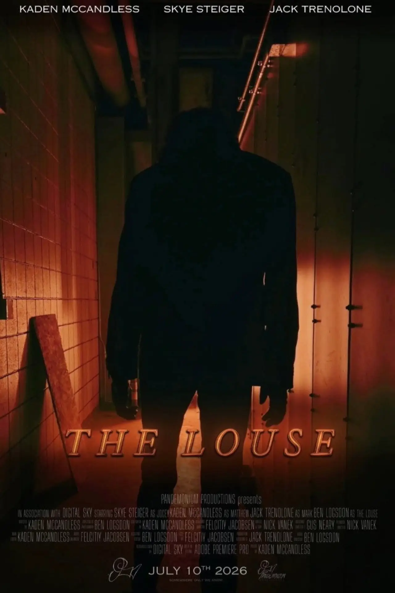 Plakat filmowy "The Louse"