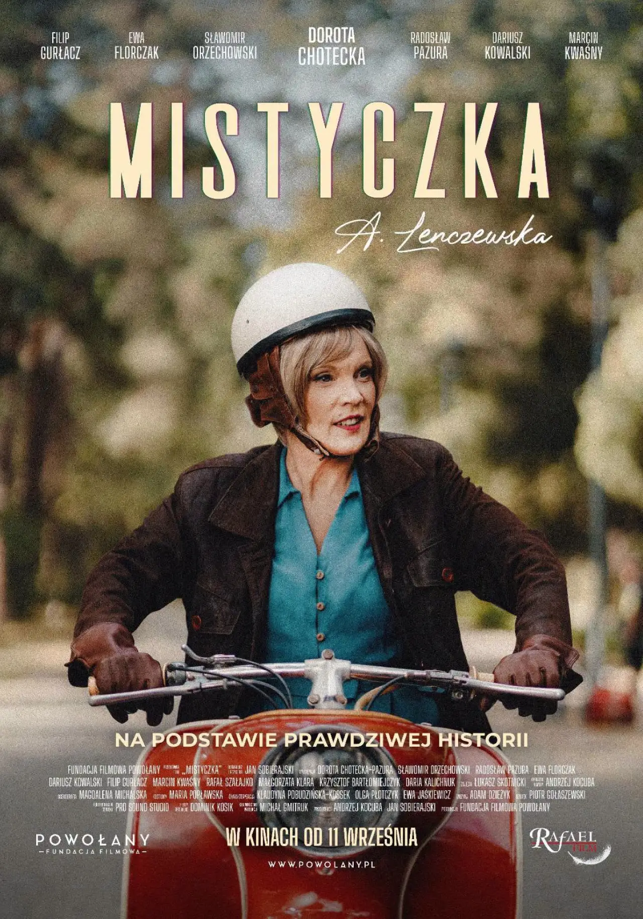 Plakat filmowy "Mistyczka"