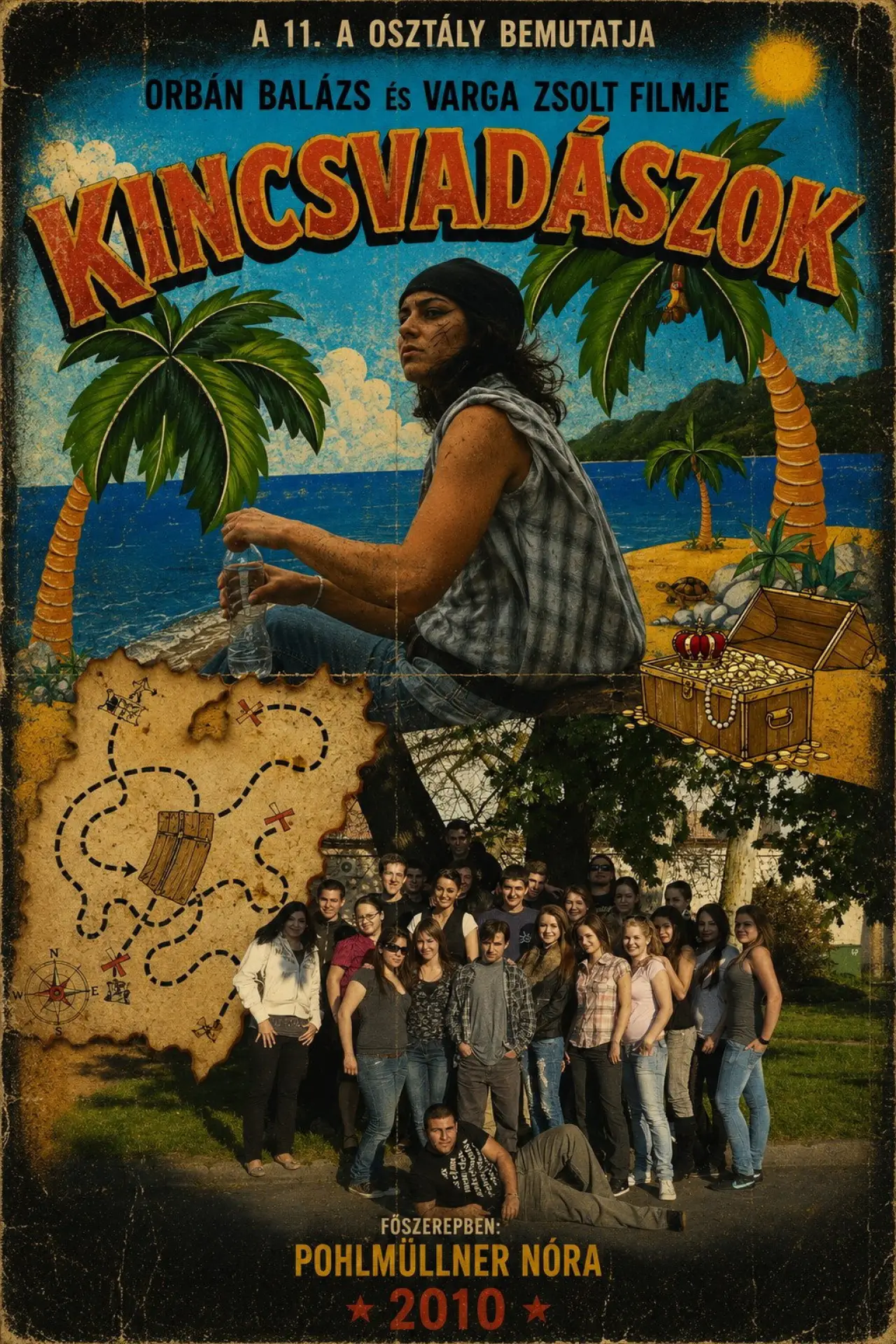 Plakat filmowy "Kincsvadászok"