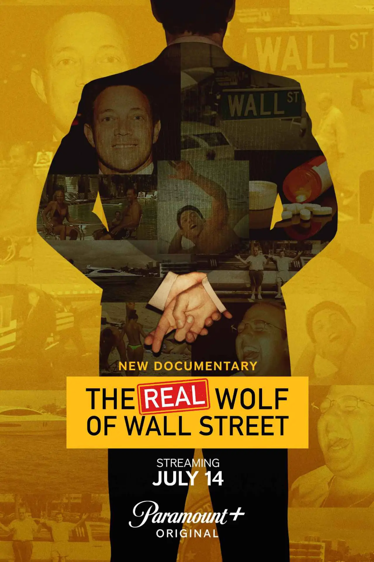 Plakat filmowy "The Real Wolf of Wall Street"