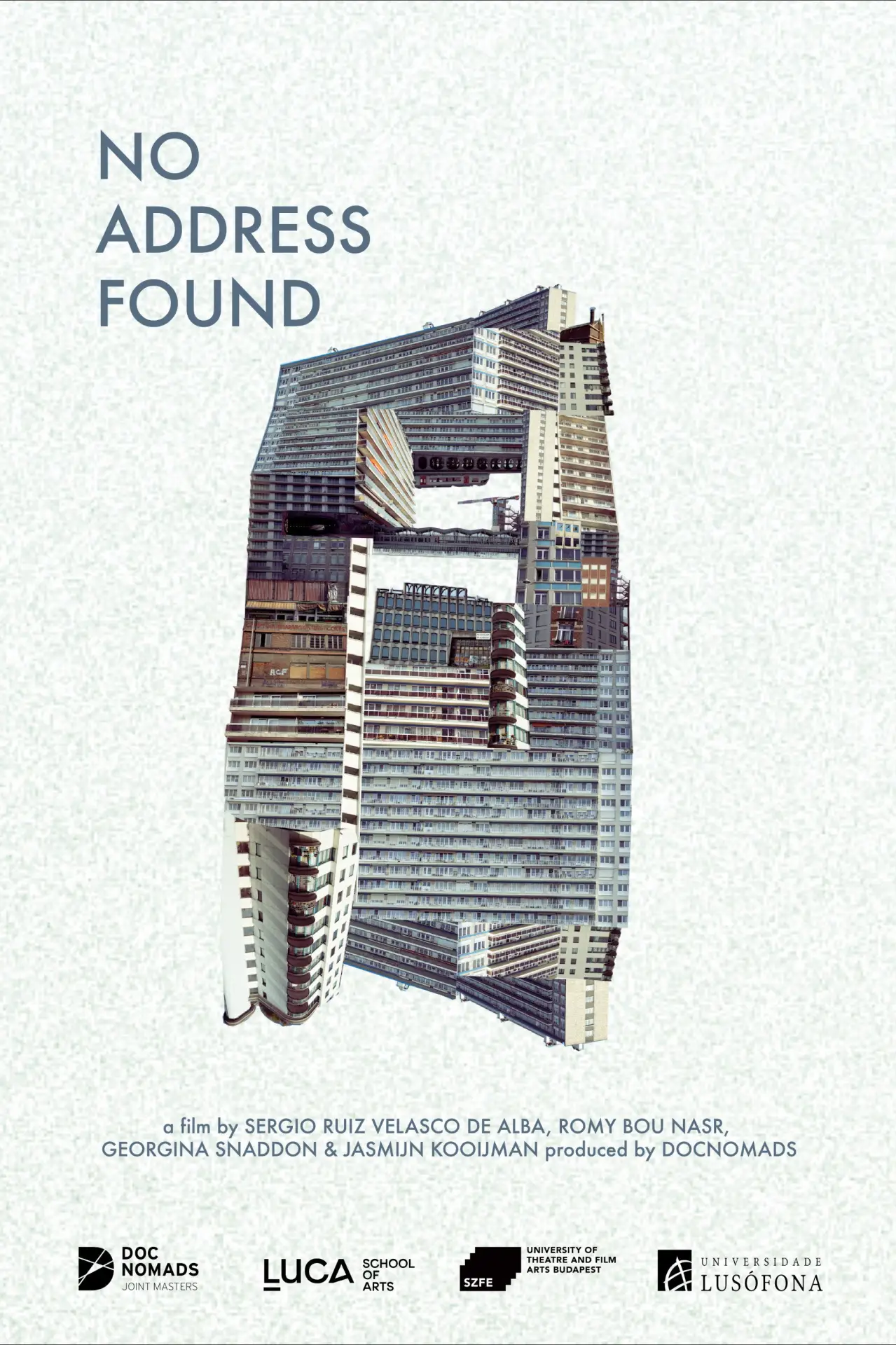 Plakat filmowy "No address found"