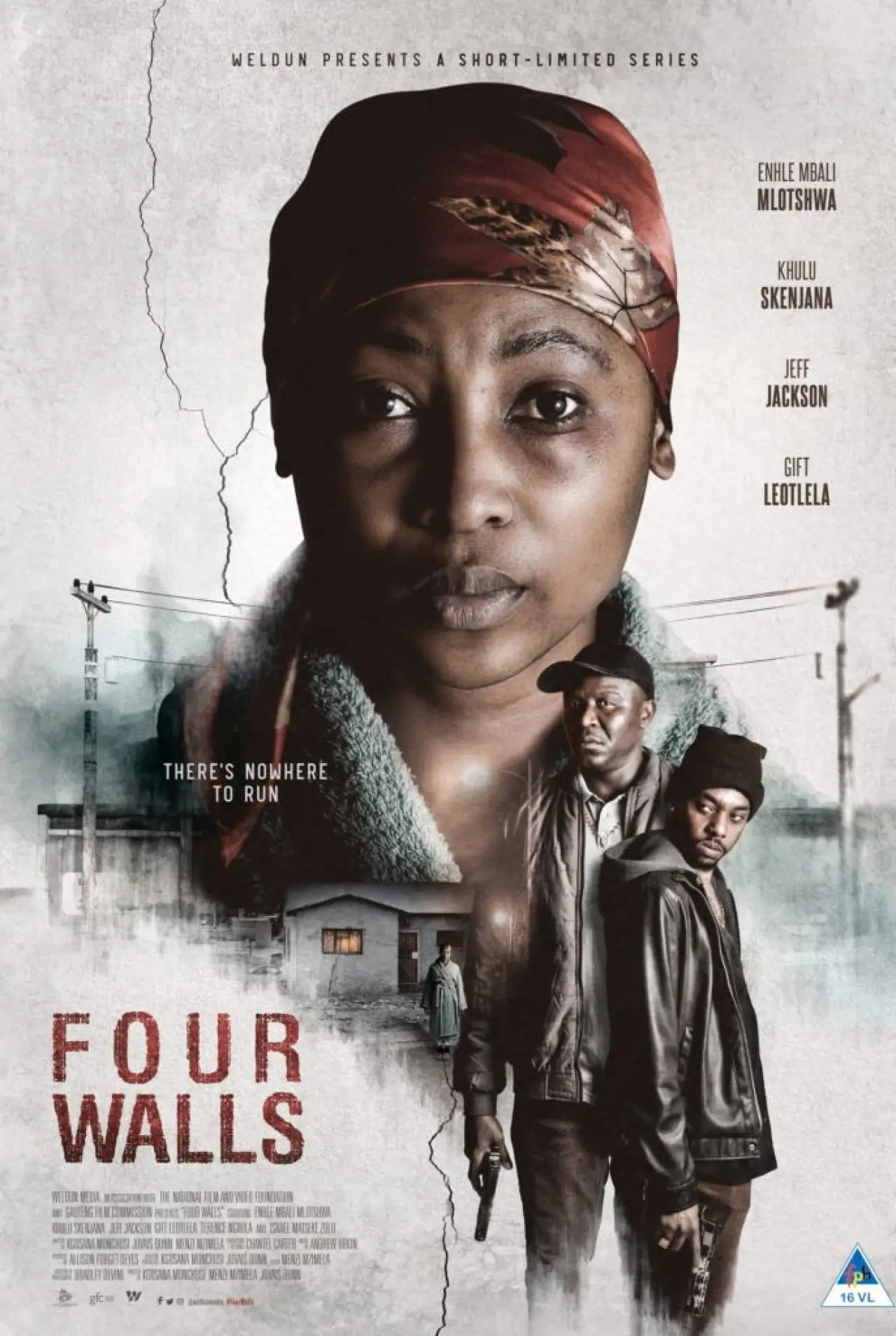 Plakat filmowy "Four Walls"
