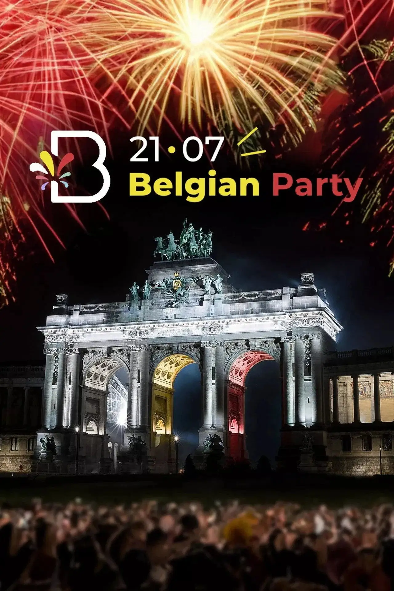 Plakat filmowy "21 juli 2026: Belgian Party"