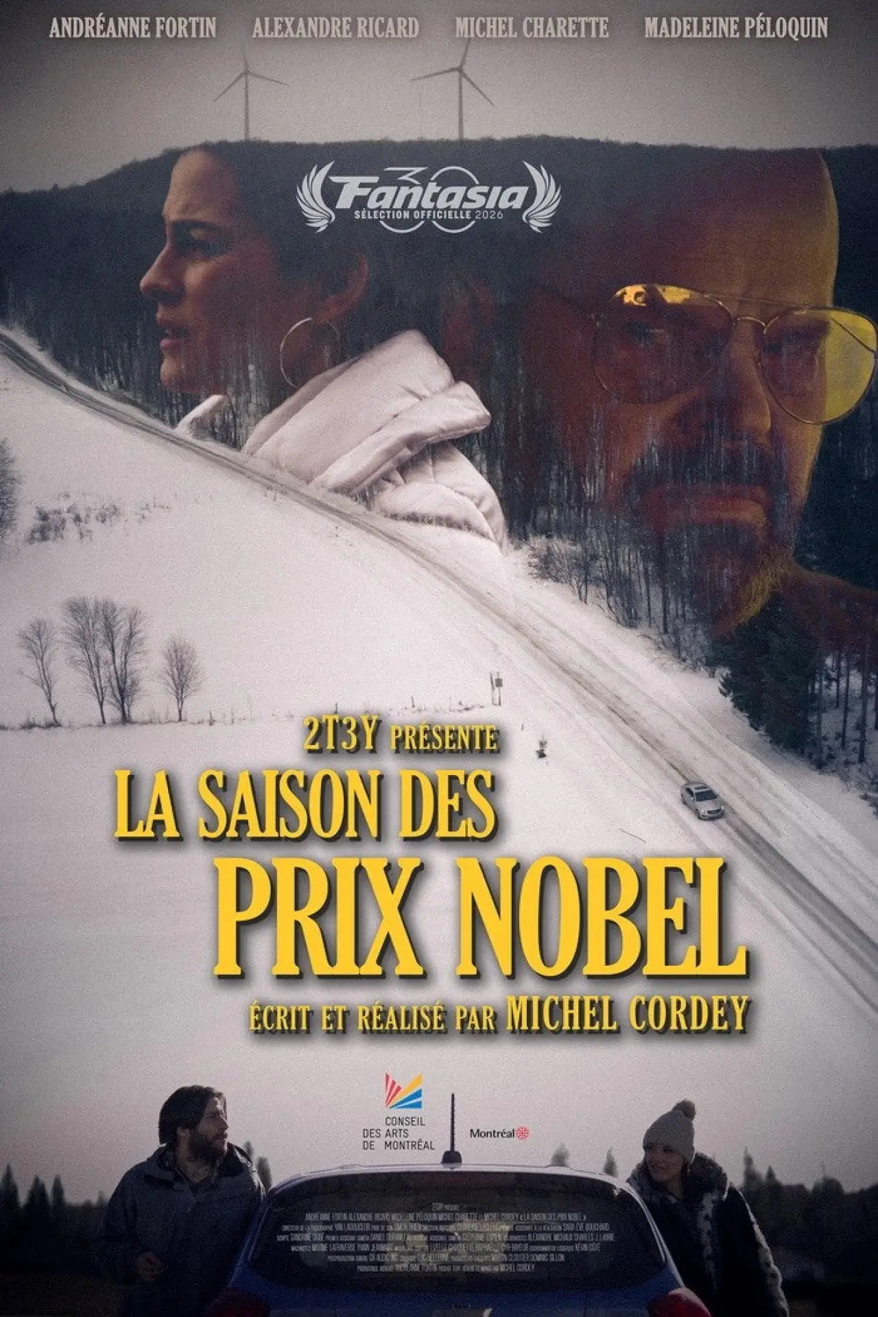 Plakat filmowy "La saison des prix Nobel"