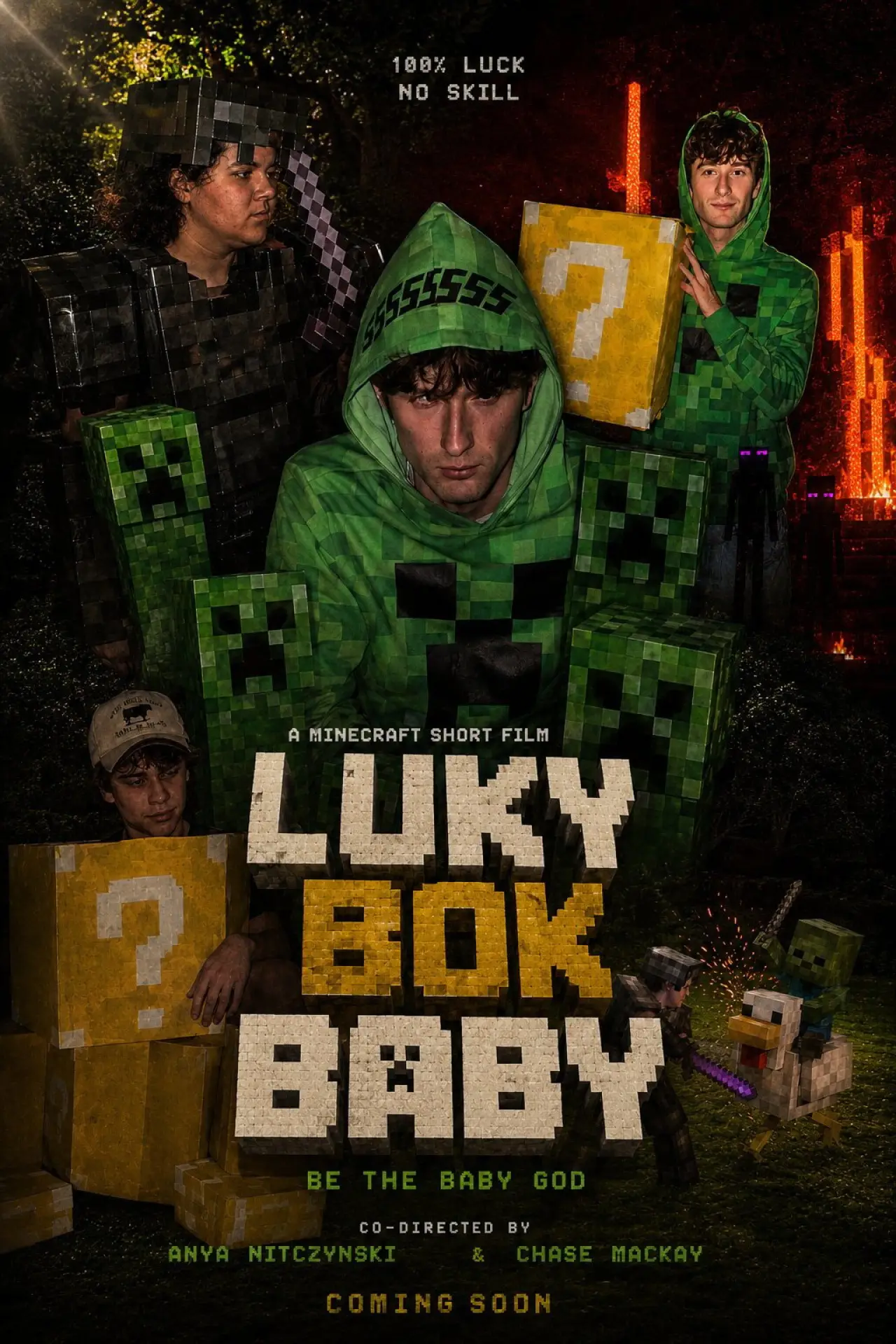 Plakat filmowy "Luky Bok Baby"