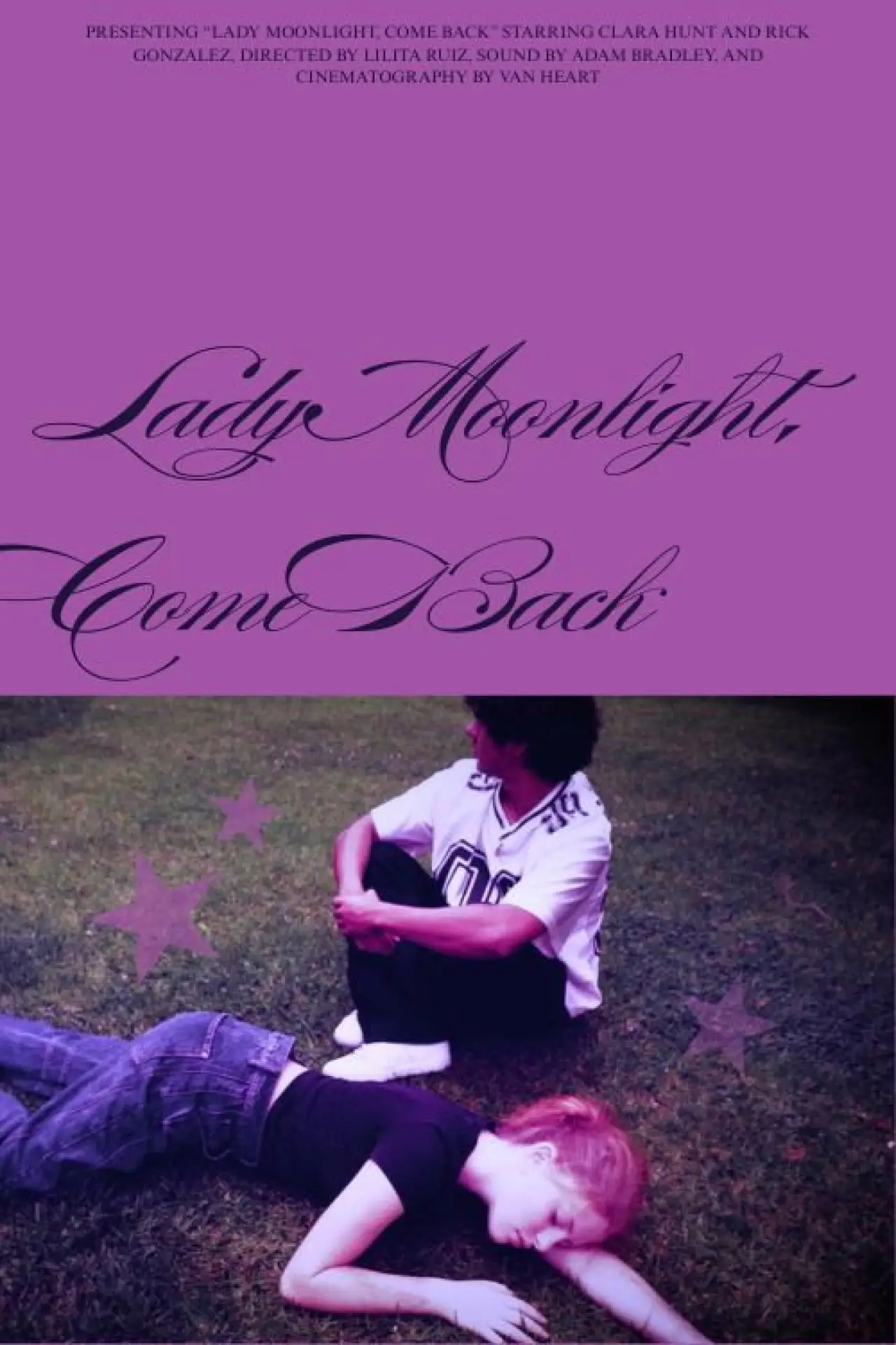 Plakat filmowy "Lady Moonlight, Come Back"
