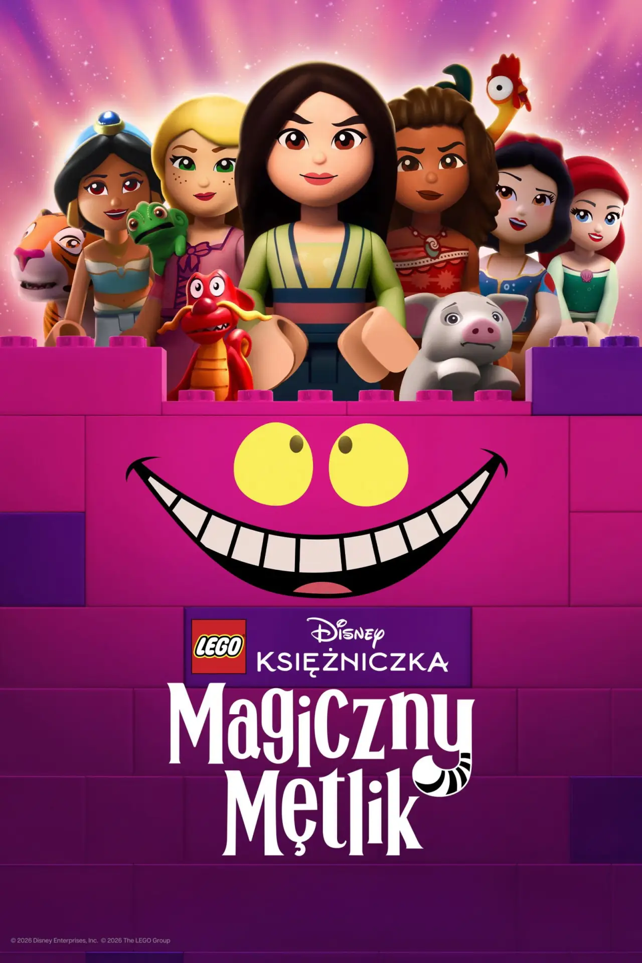 Plakat filmowy "LEGO Disney Księżniczka: Magiczny mętlik"
