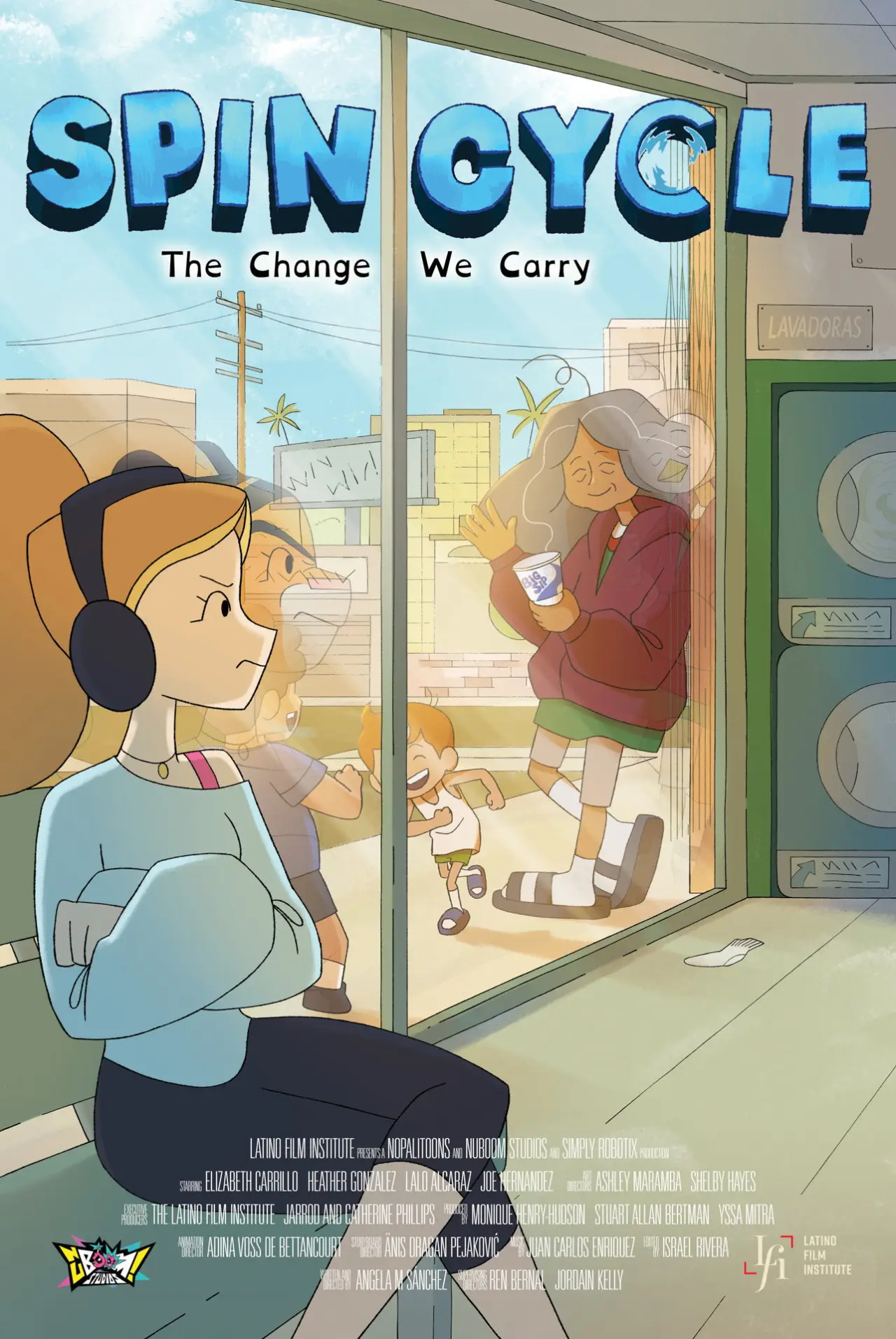 Plakat filmowy "Spin Cycle: The Change We Carry"