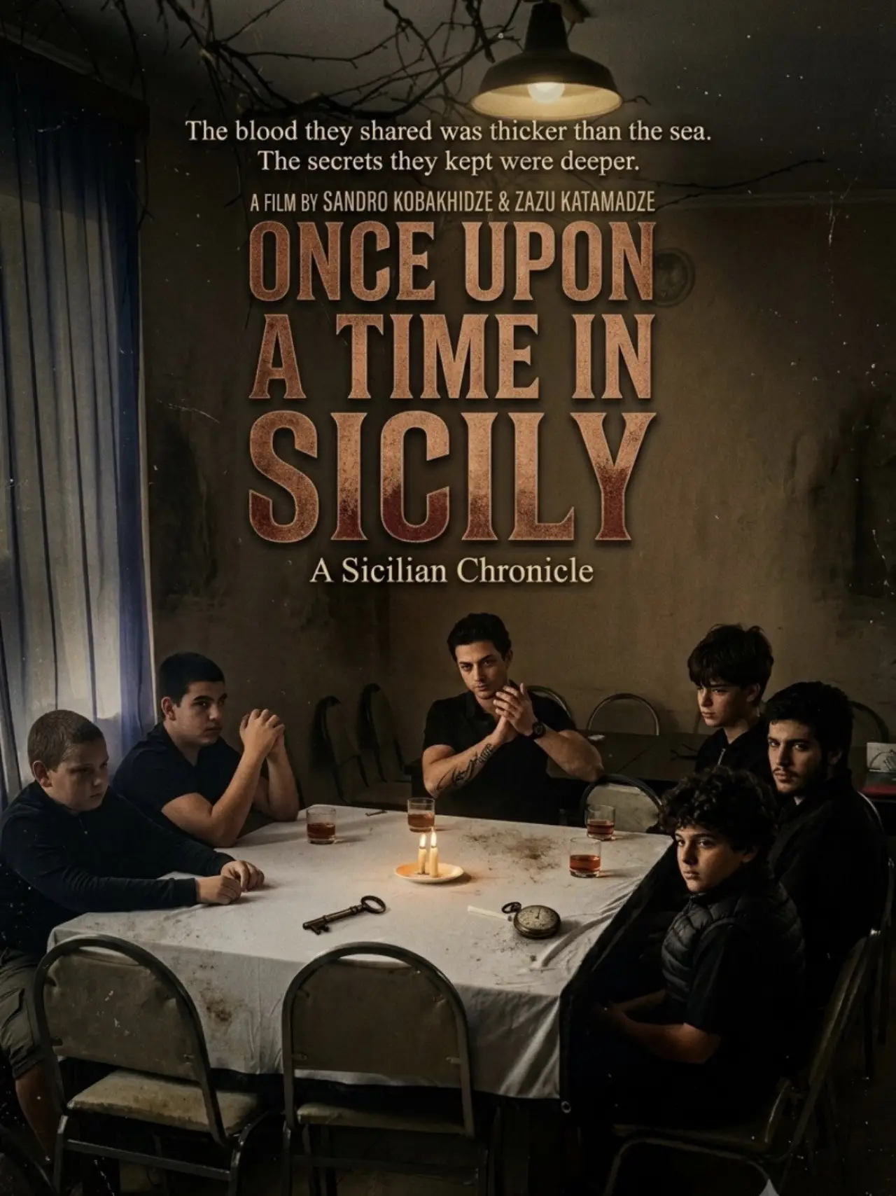Plakat filmowy "once upon a time in sicily"