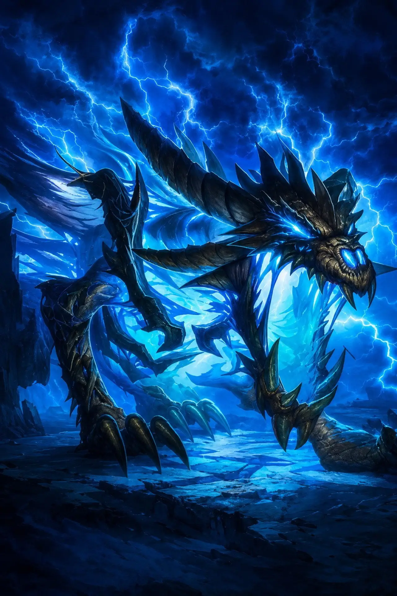 Plakat filmowy "Modrý Drak"