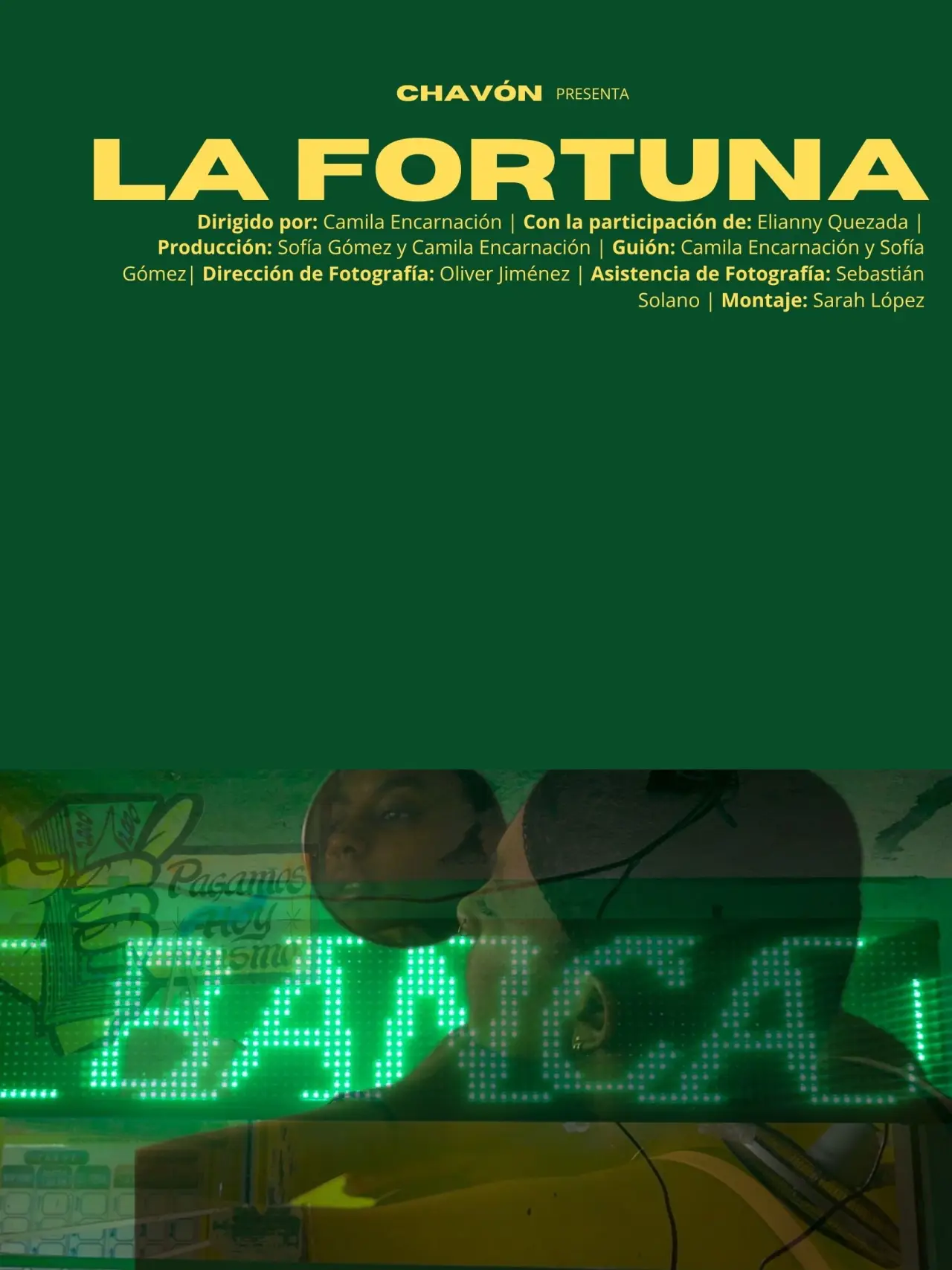 Plakat filmowy "La Fortuna"