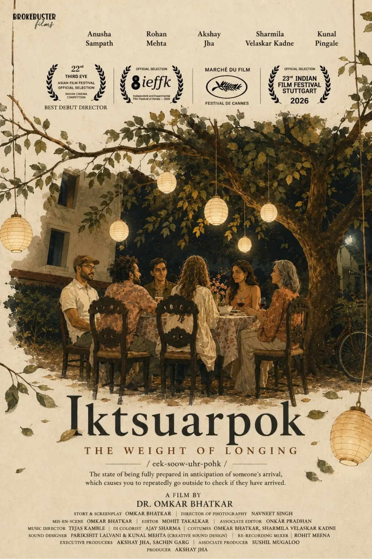 Plakat filmowy "Iktsuarpok"