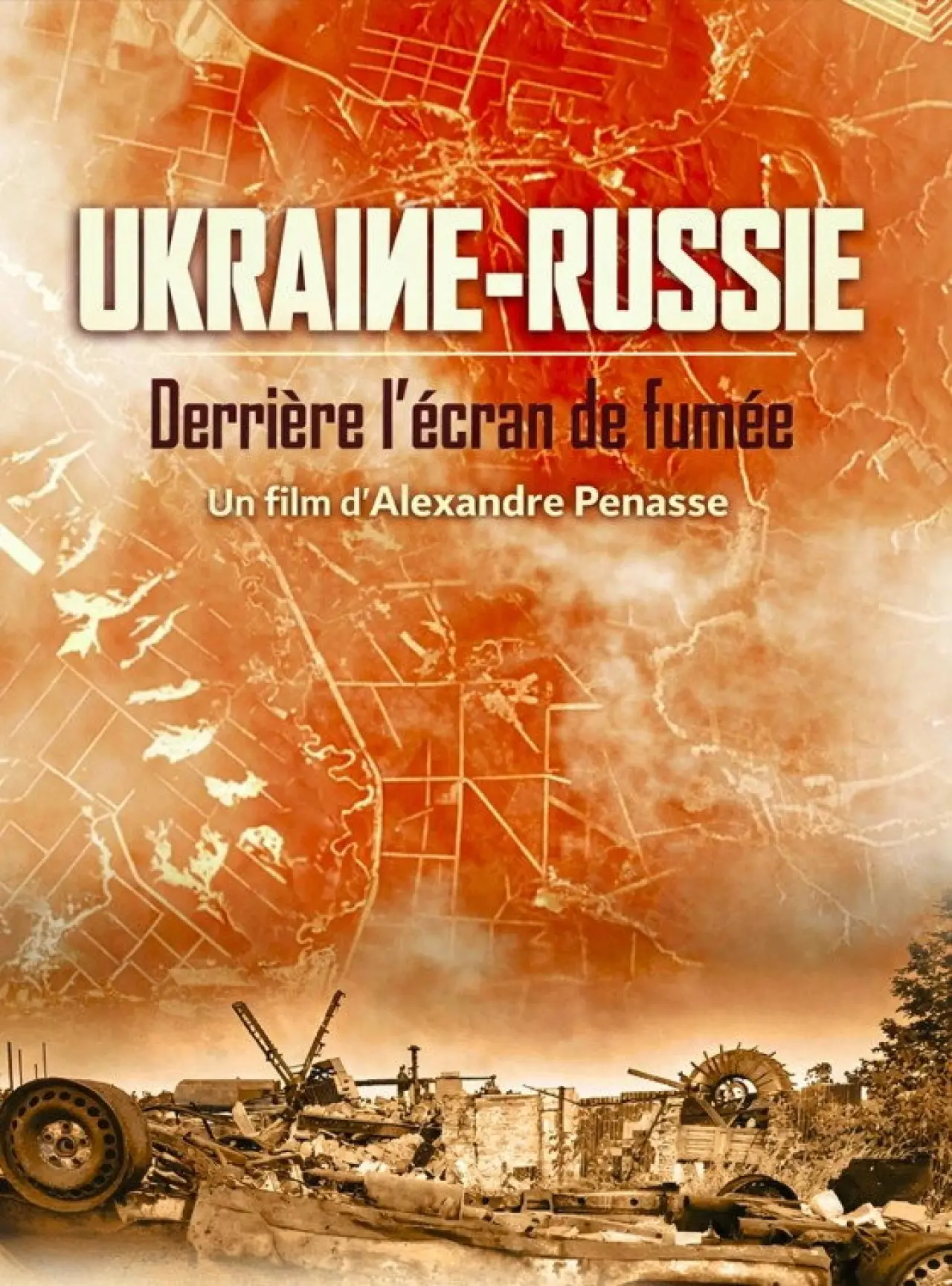 Plakat filmowy "Ukraine-Russie Derrière l