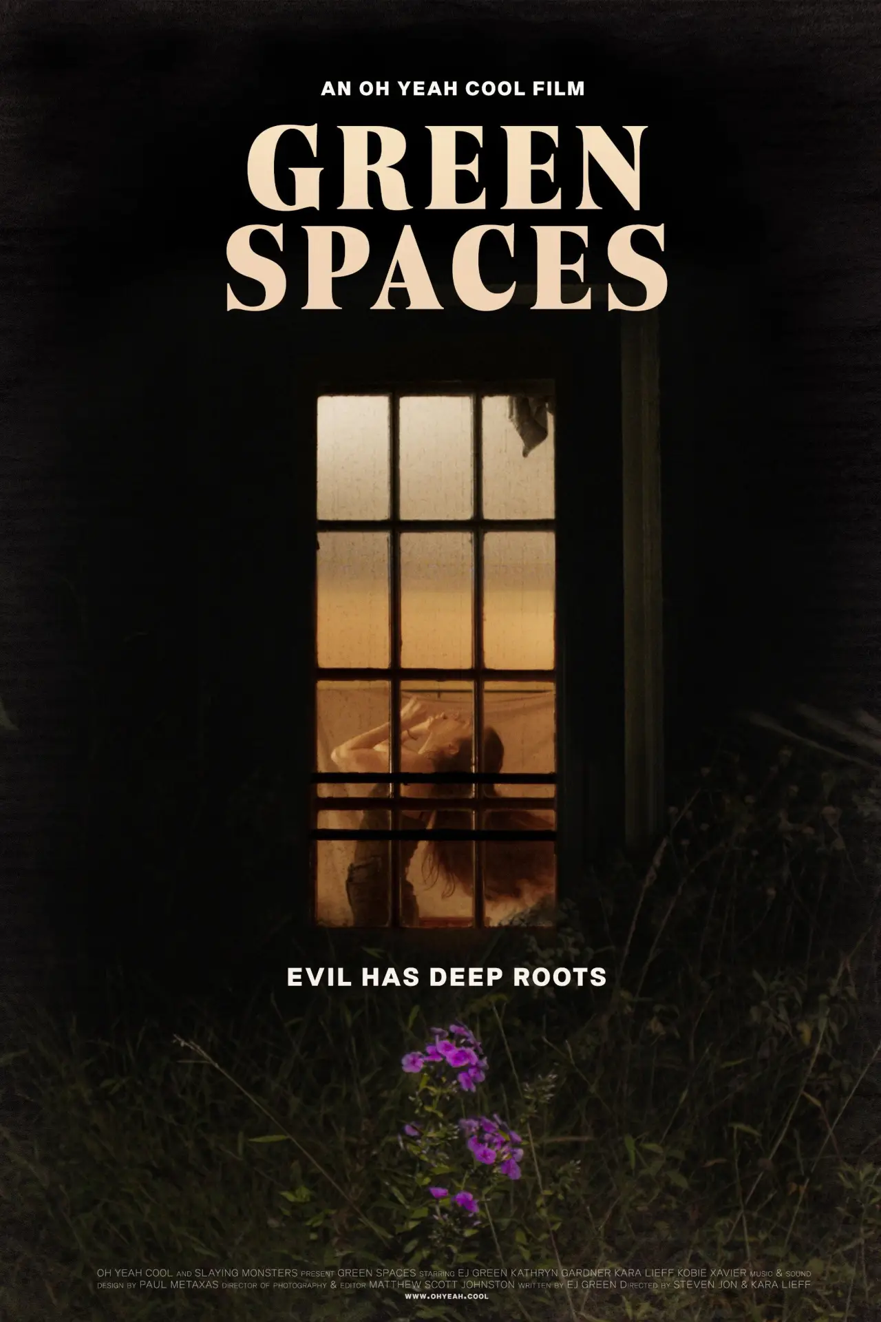 Plakat filmowy "Green Spaces"