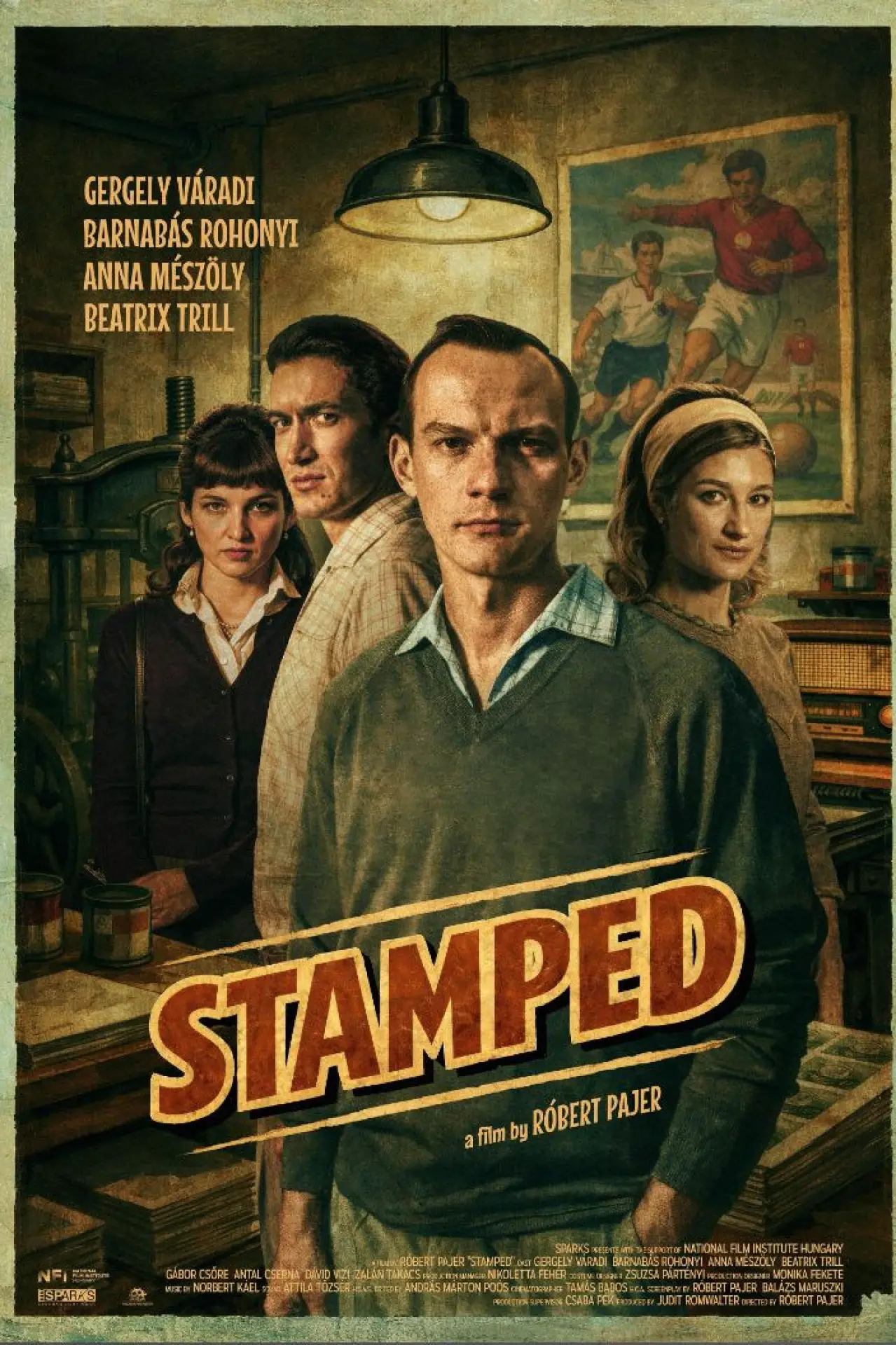 Plakat filmowy "Bélyeg"