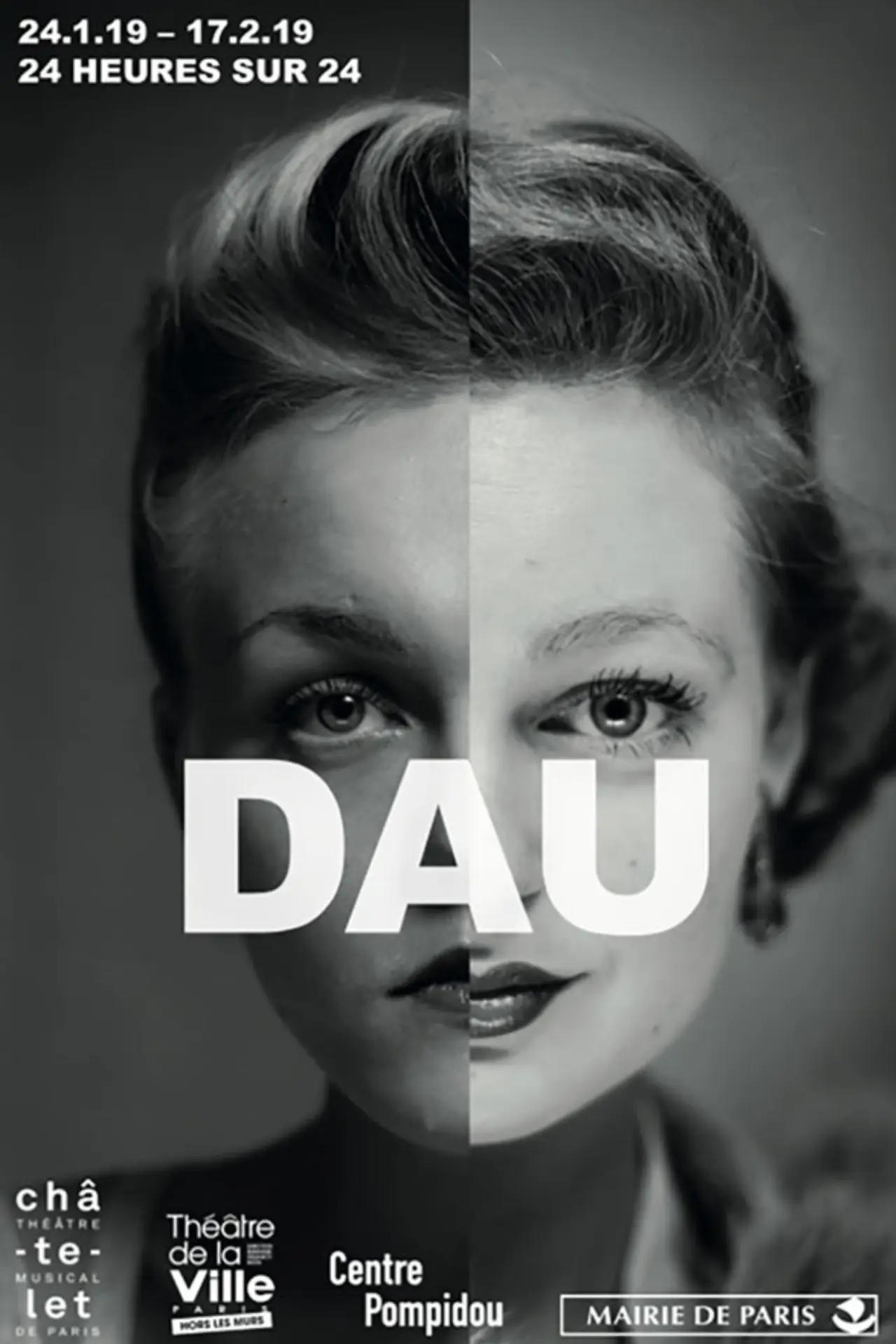 Plakat filmowy "DAU"
