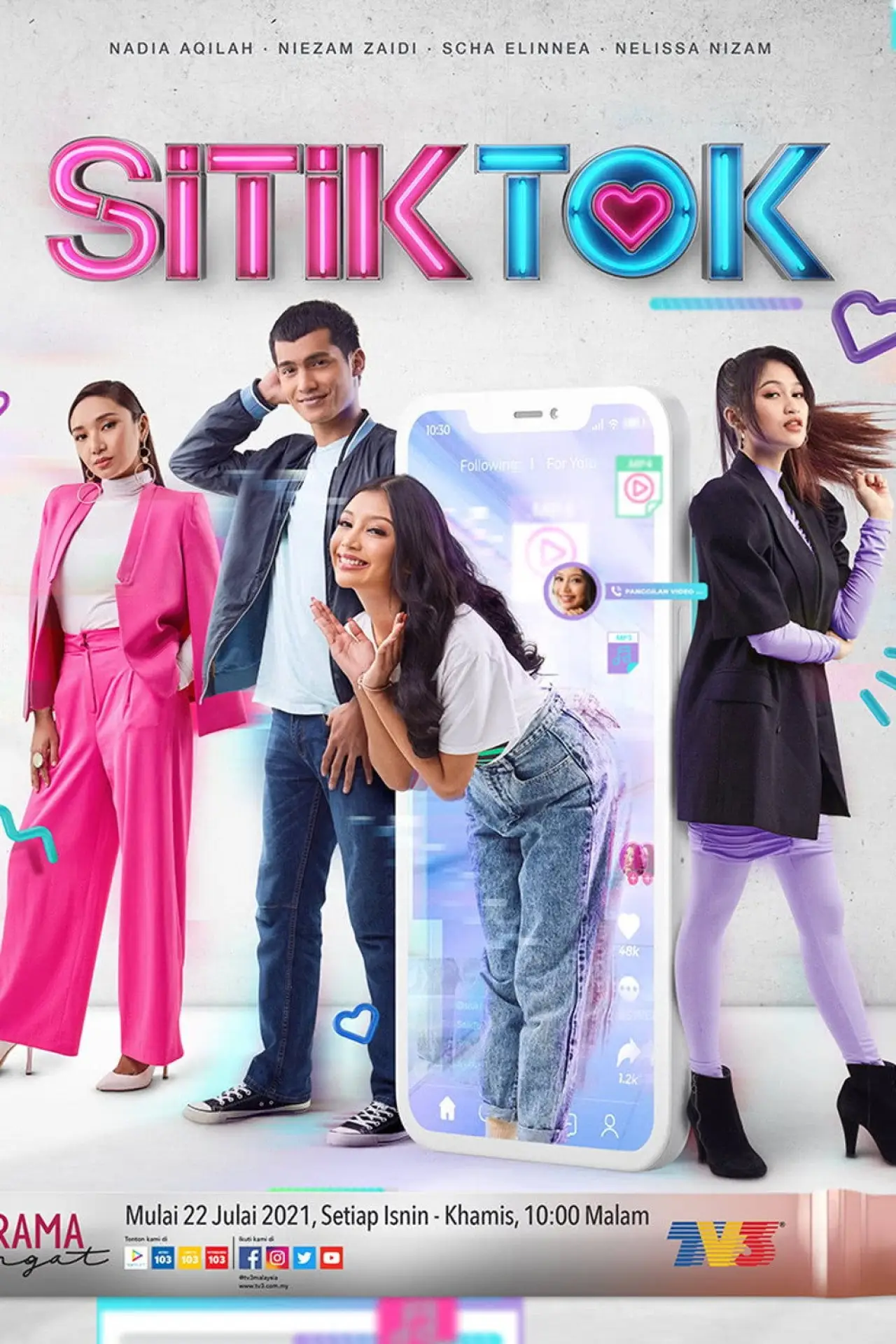 Plakat filmowy "Sitik Tok"