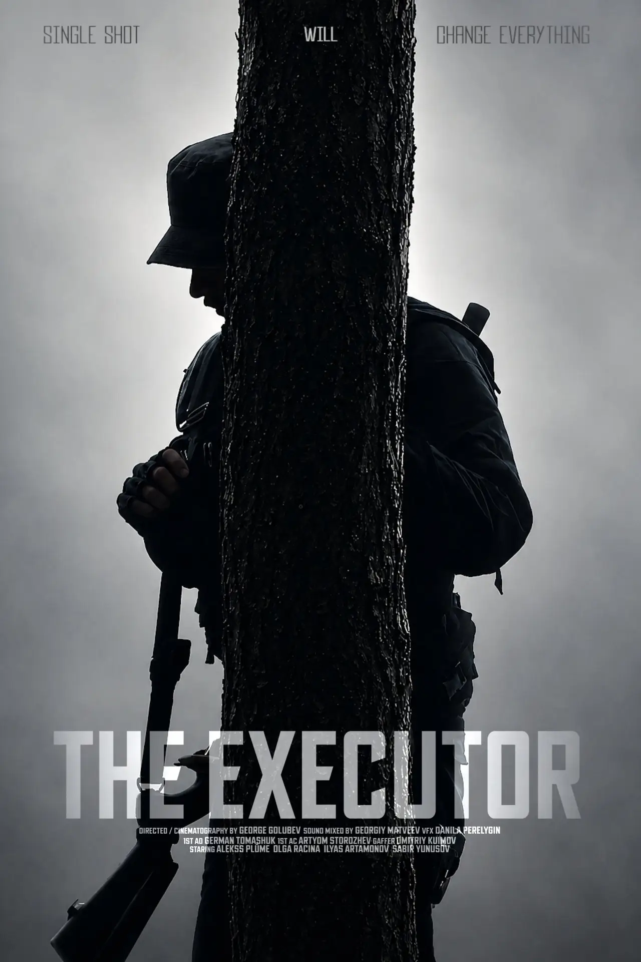 Plakat filmowy "Исполнитель"