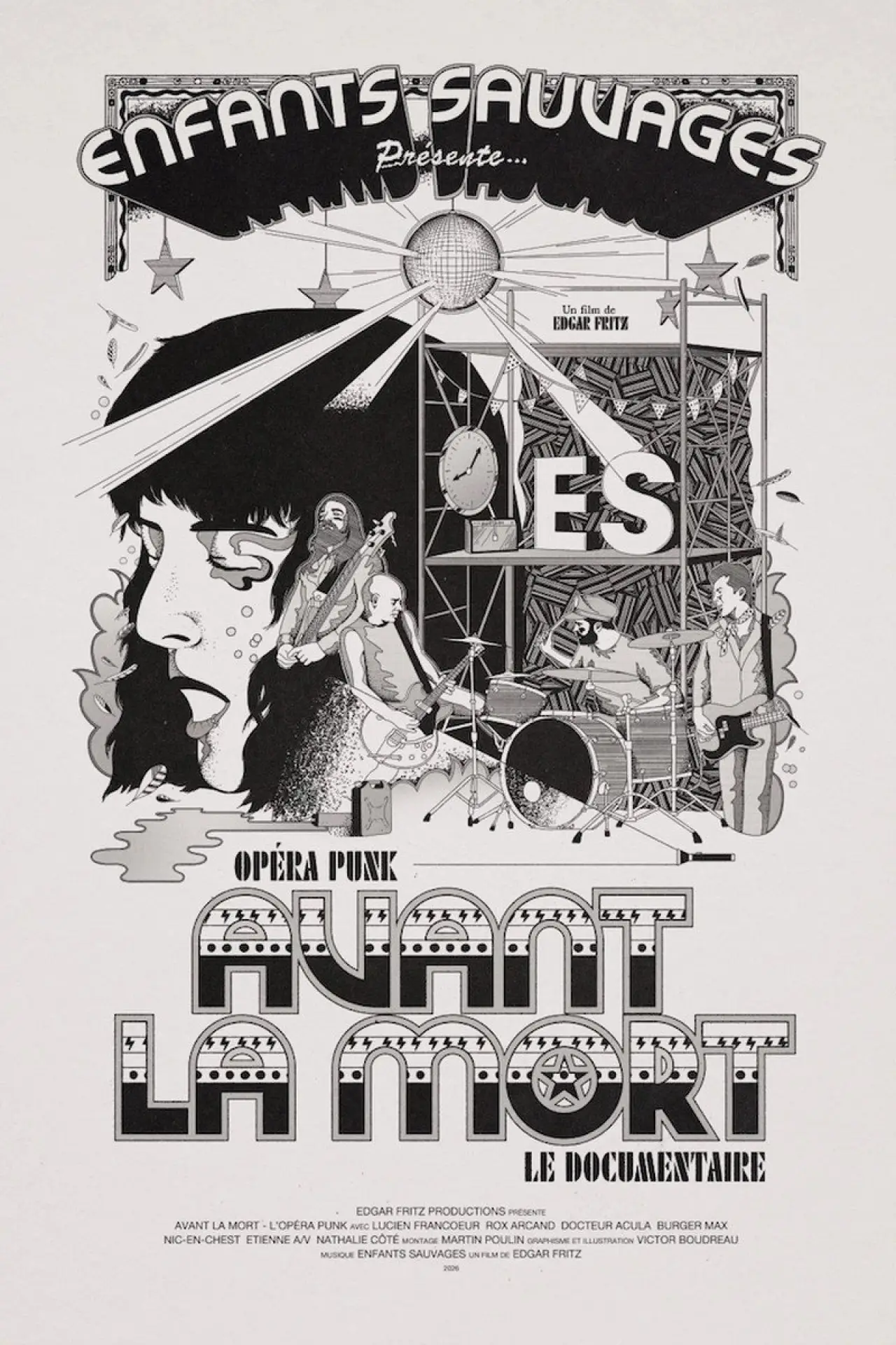 Plakat filmowy "Avant la mort"