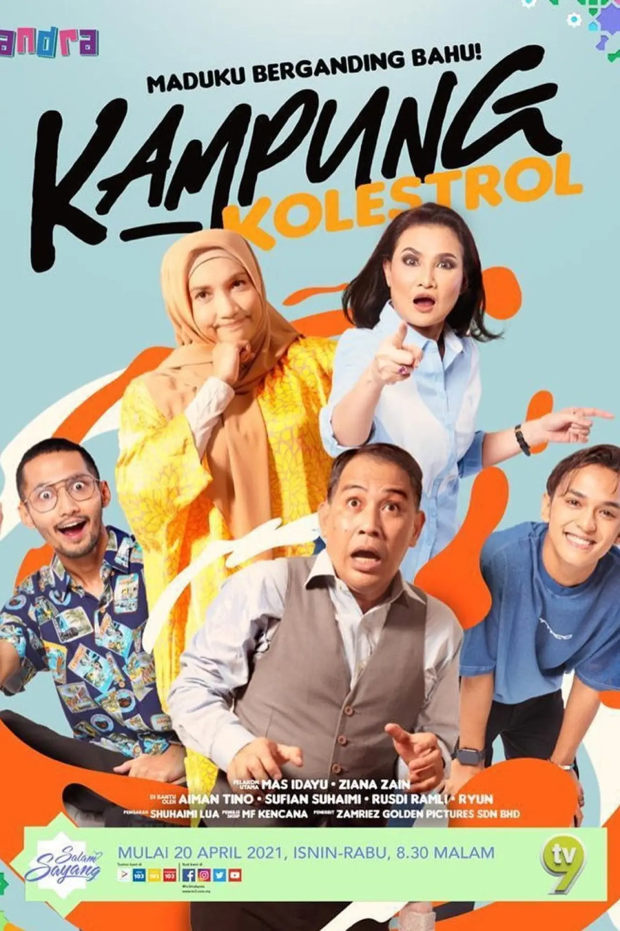 Plakat filmowy "Kampung Kolestrol"