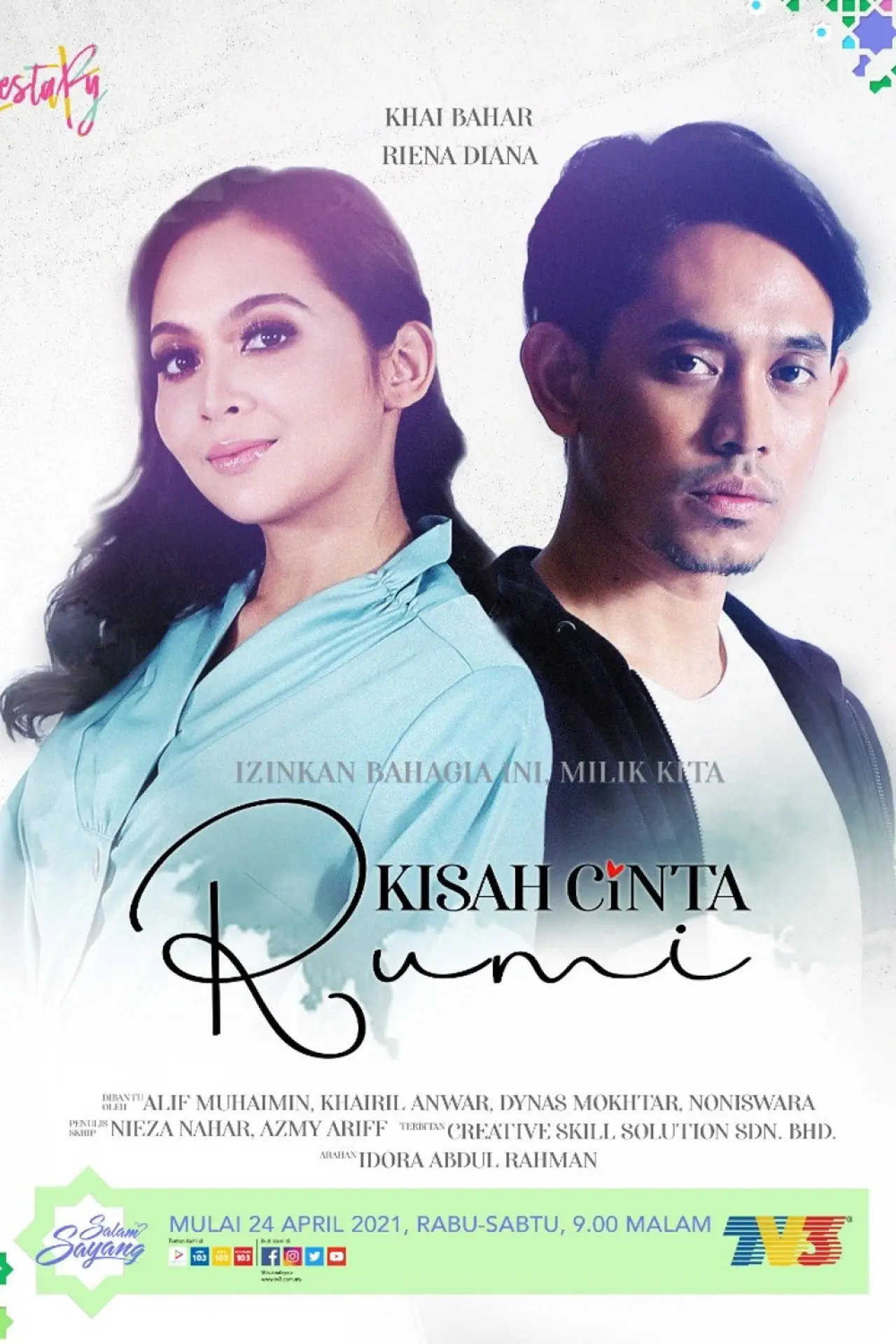 Plakat filmowy "Kisah Cinta Rumi"
