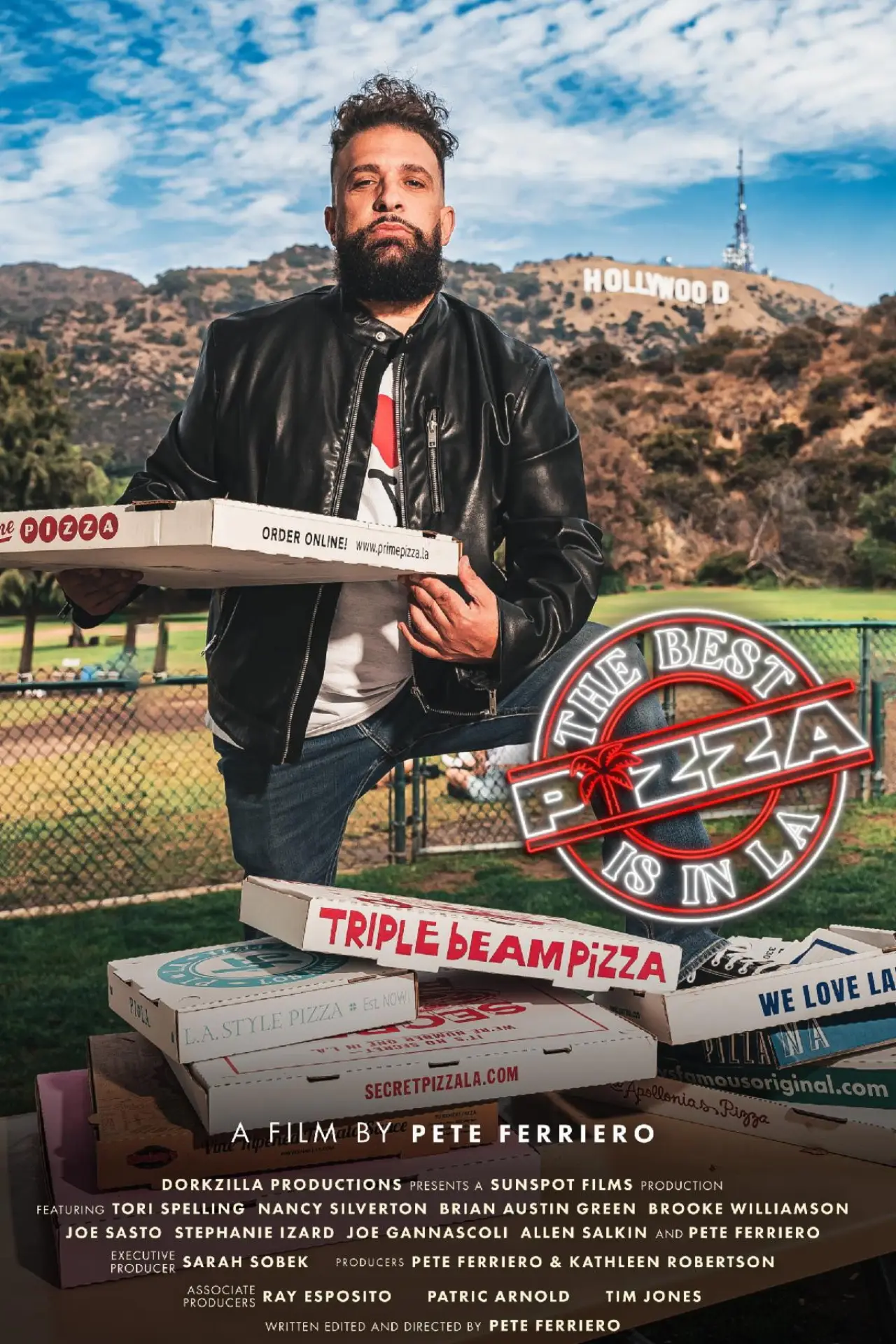 Plakat filmowy "The Best Pizza is in LA"
