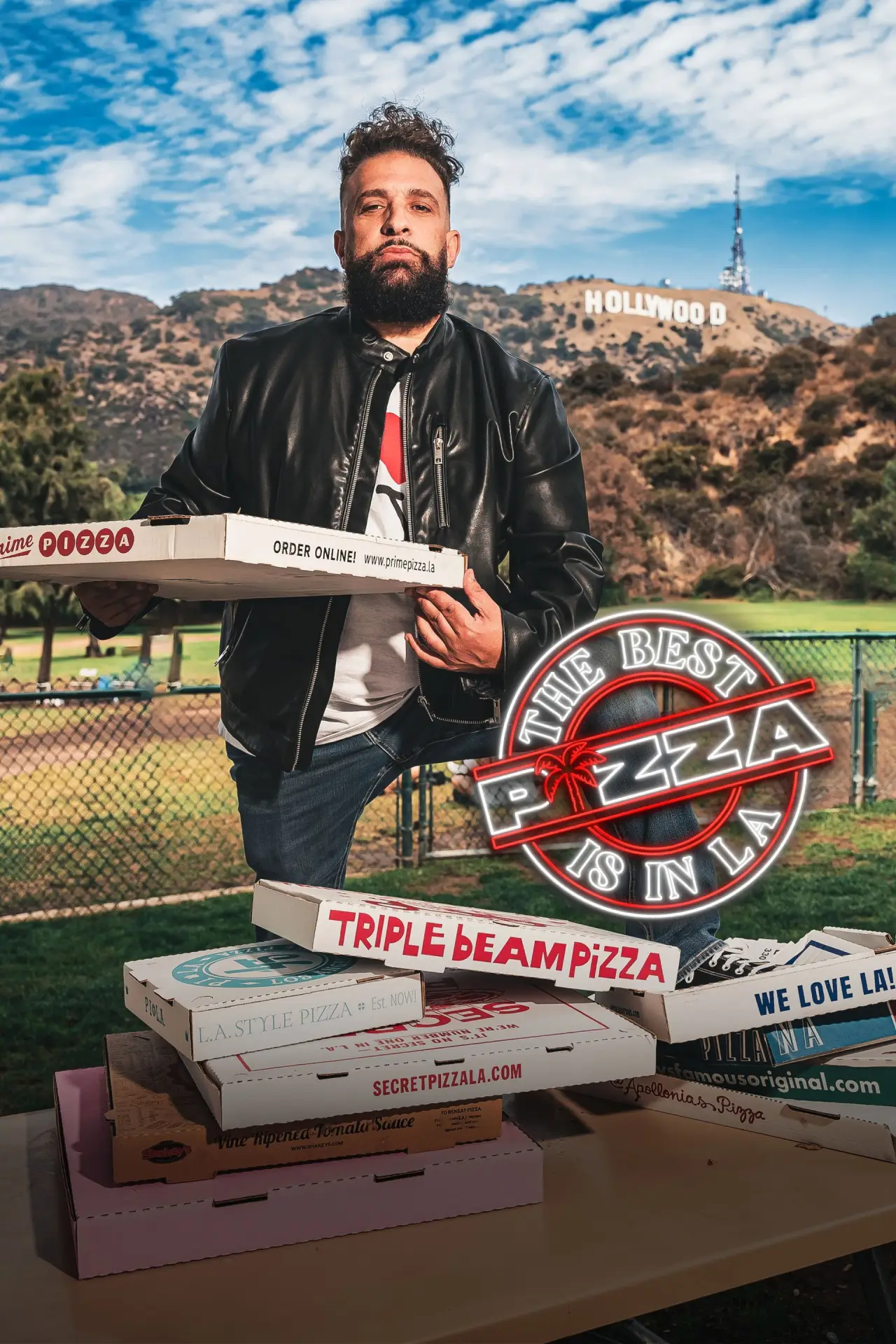 Plakat filmowy "The Best Pizza is in LA"