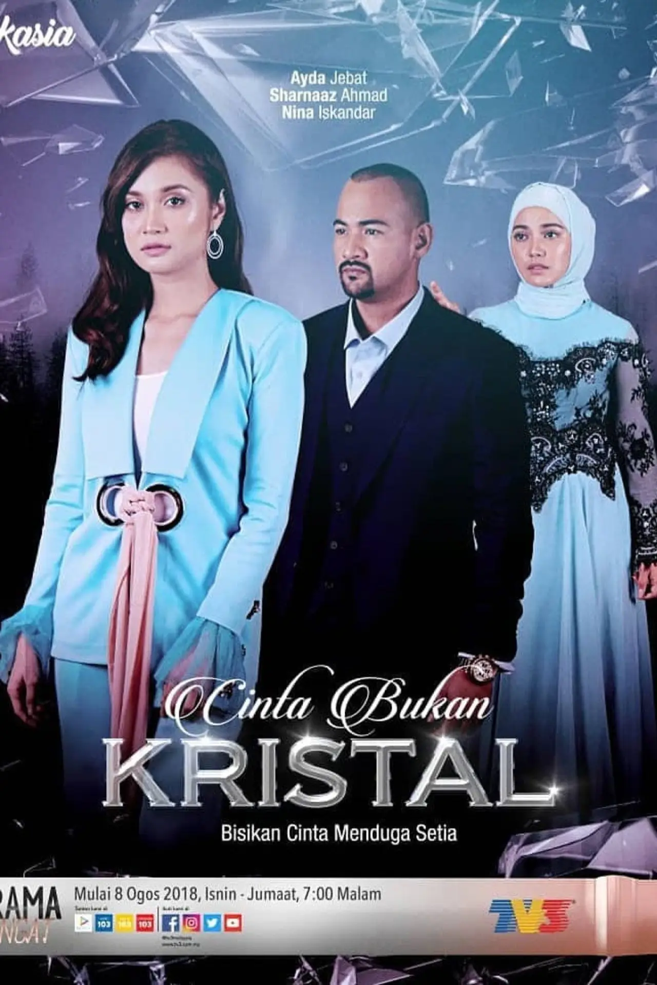 Plakat filmowy "Cinta Bukan Kristal"