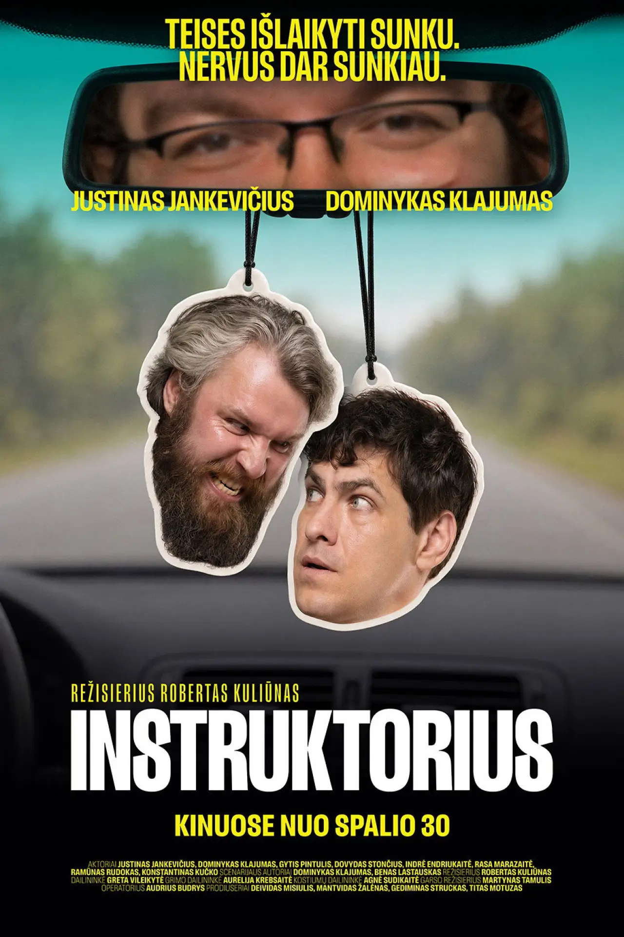 Plakat filmowy "Instruktorius"