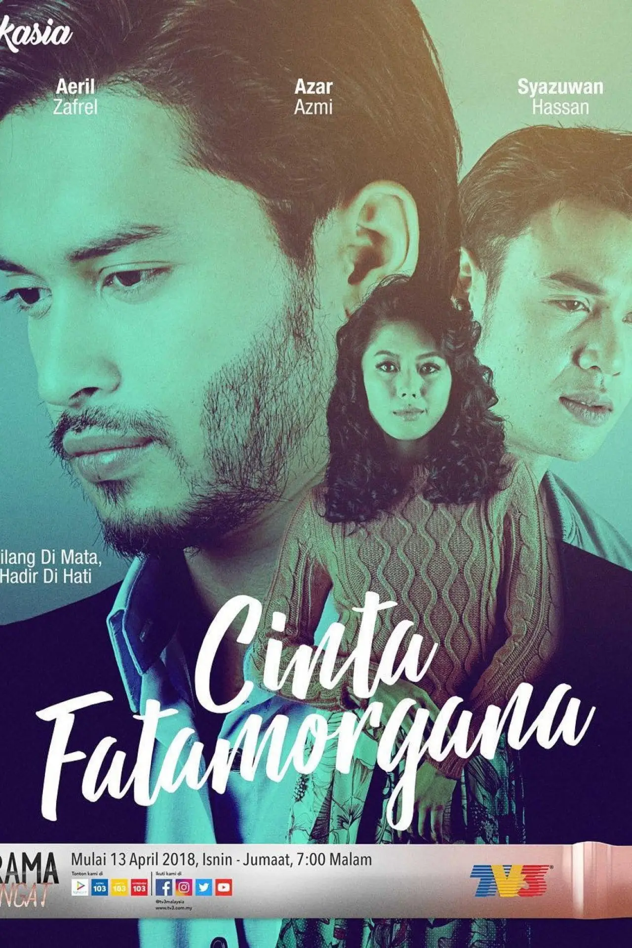 Plakat filmowy "Cinta Fatamorgana"