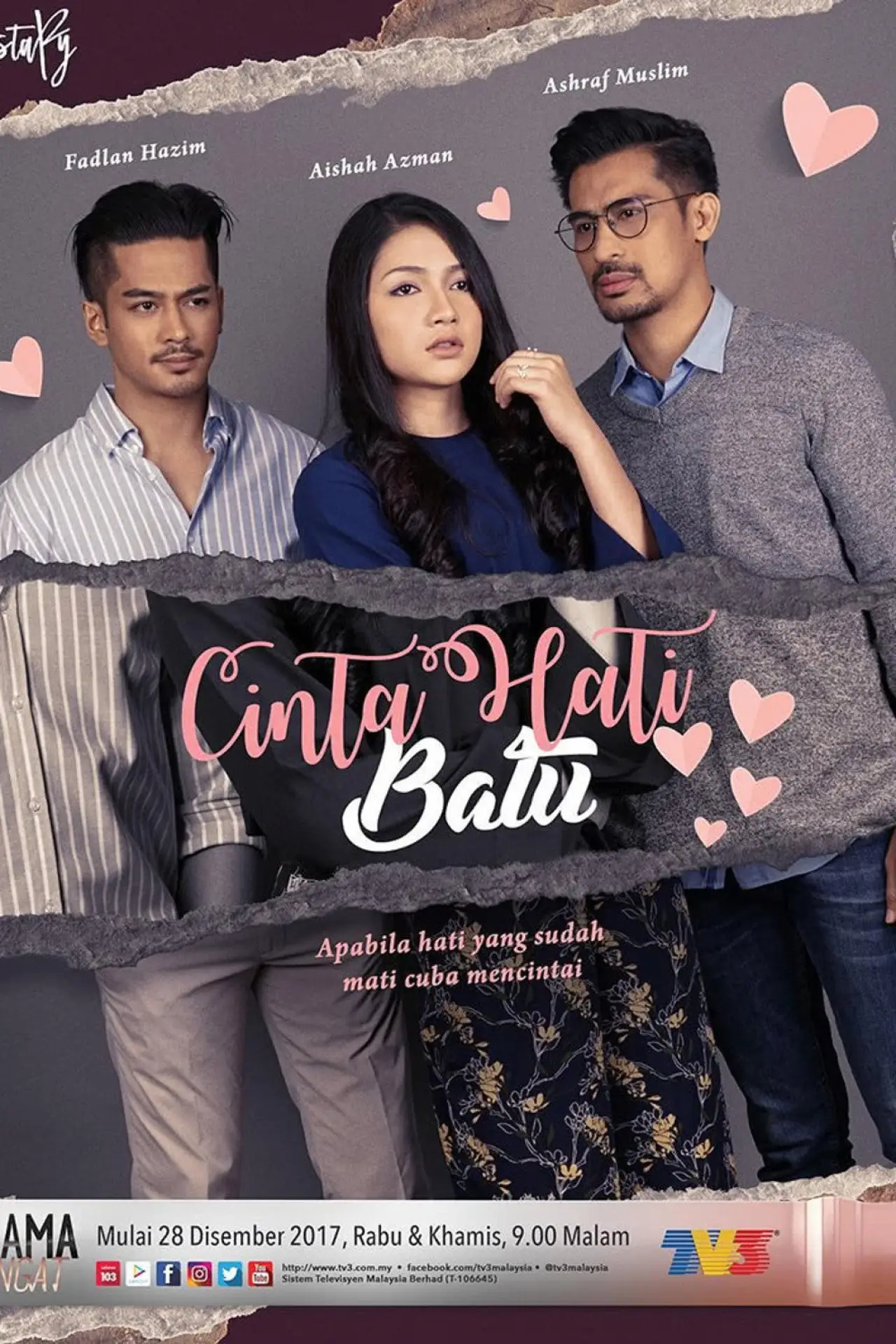 Plakat filmowy "Cinta Hati Batu"