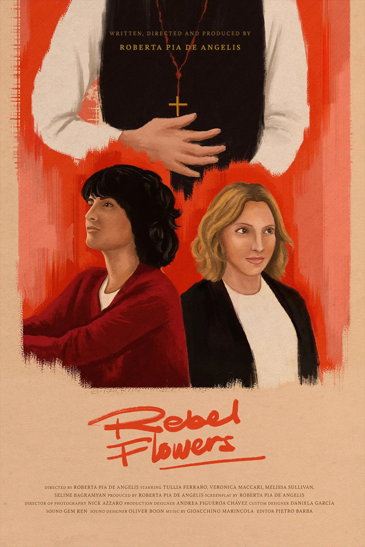 Plakat filmowy "Rebel Flowers"