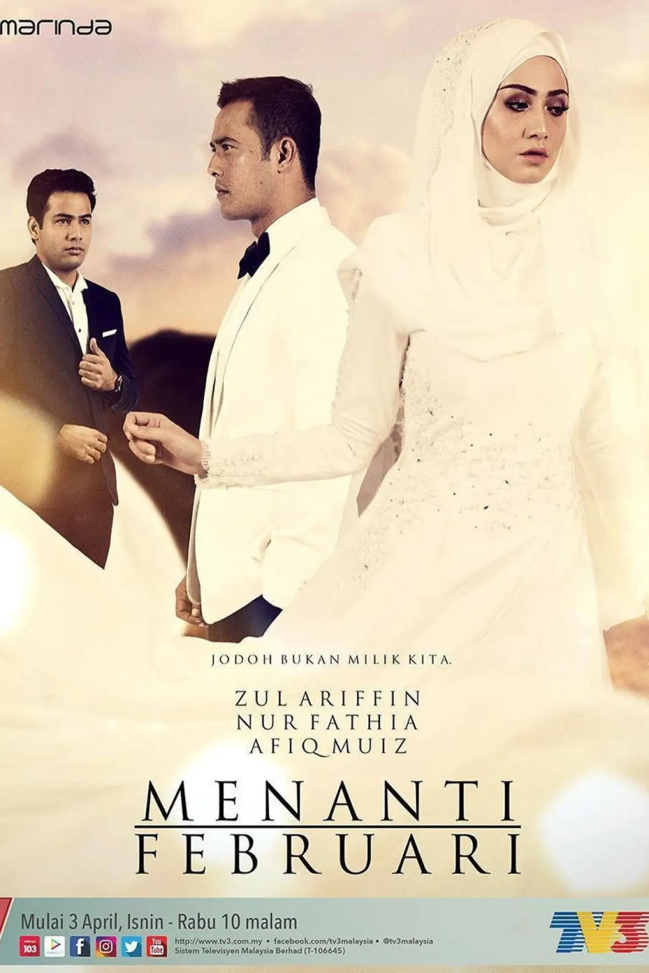 Plakat filmowy "Menanti Februari"