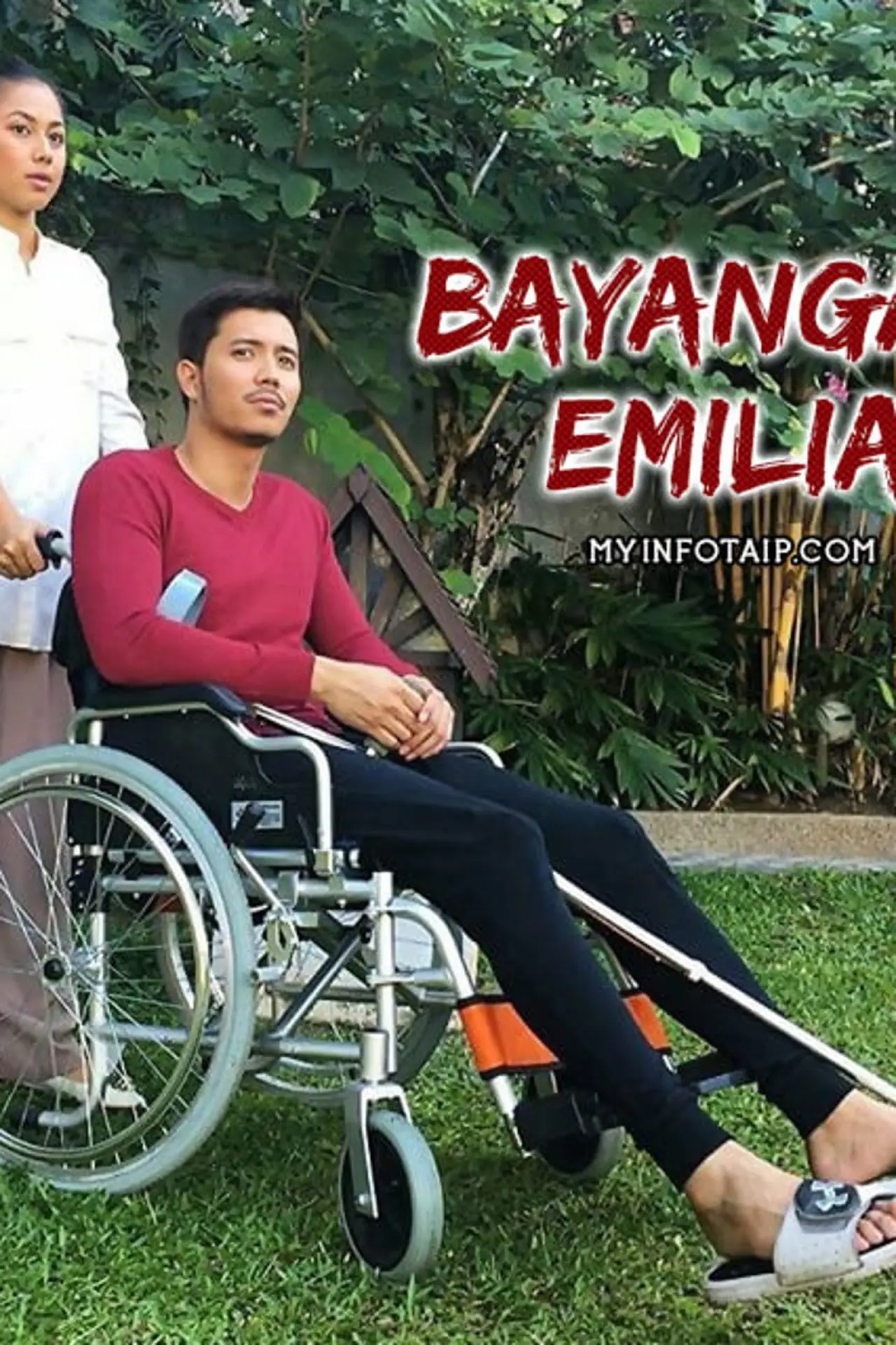 Plakat filmowy "Bayangan Emilia"