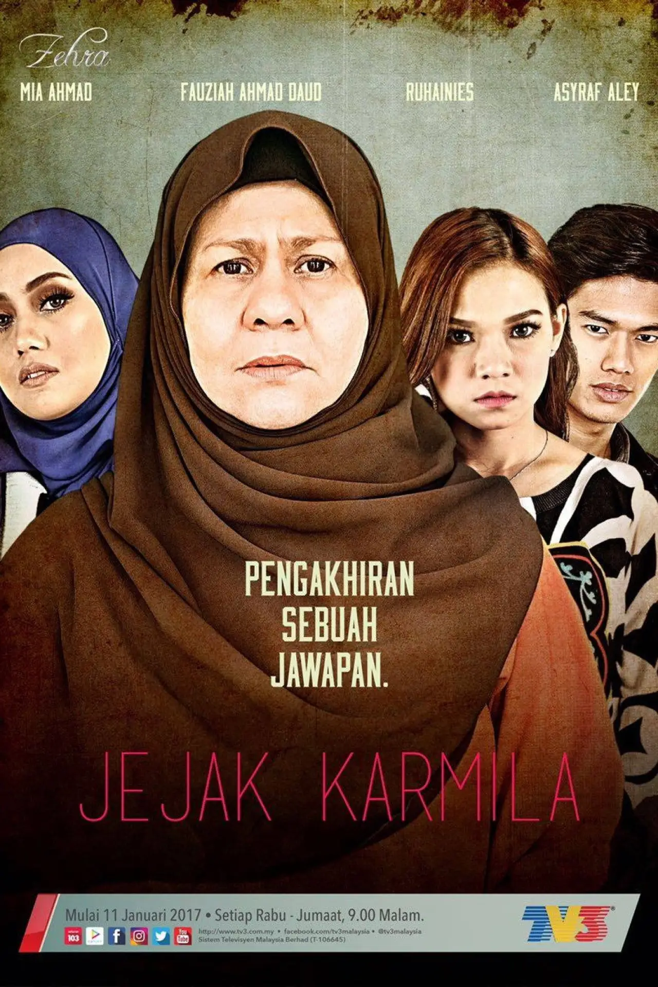 Plakat filmowy "Jejak Karmila"