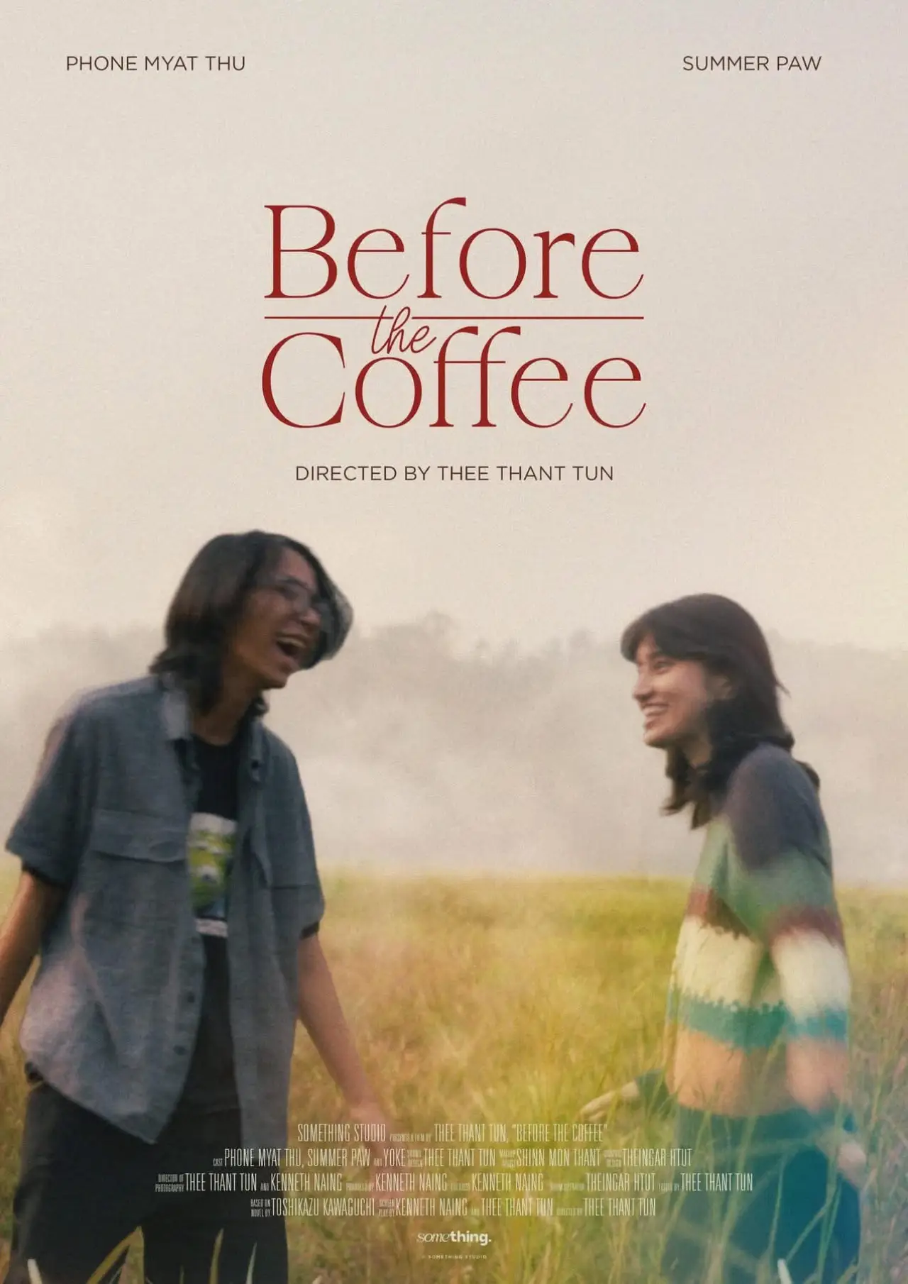 Plakat filmowy "Before the Coffee"