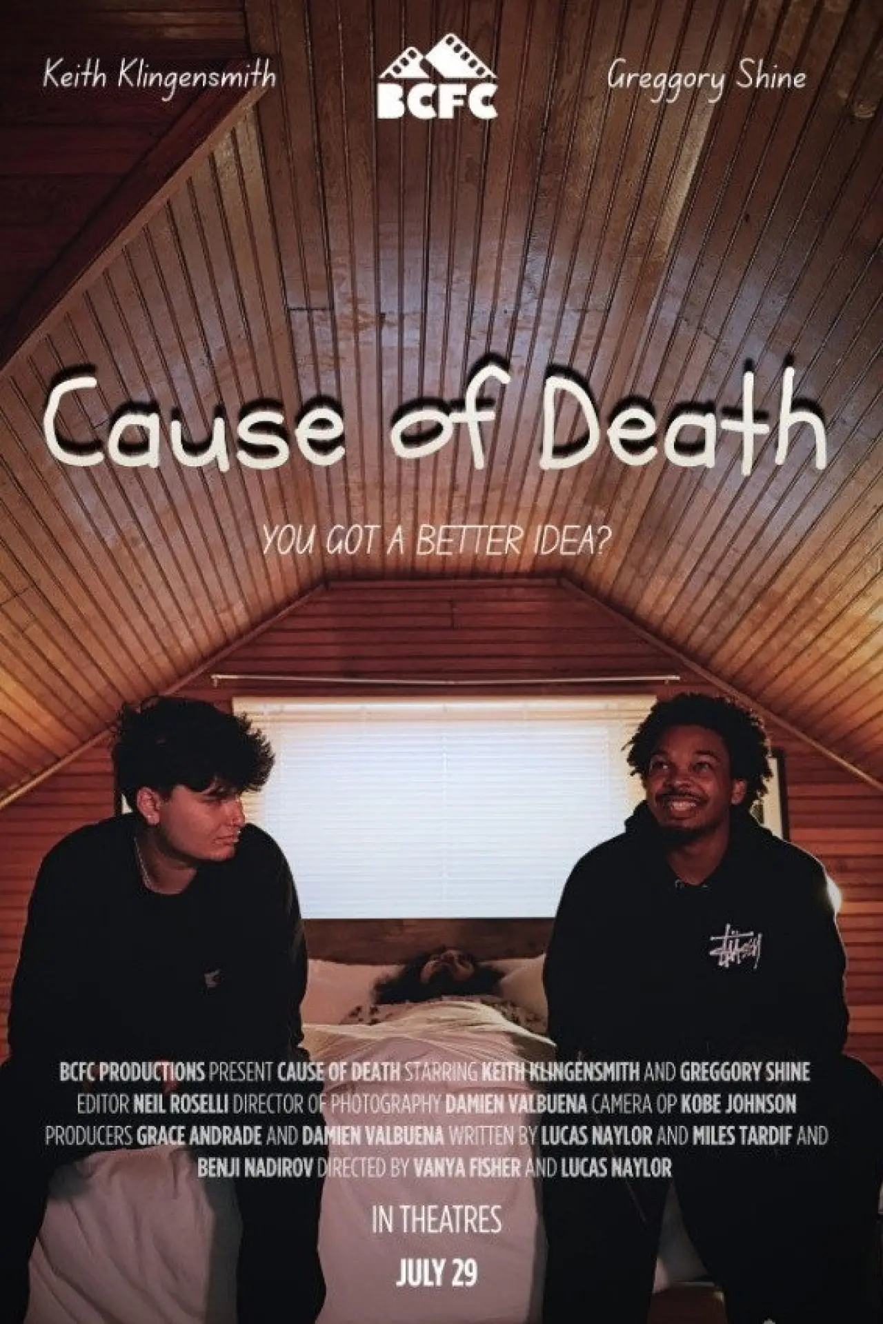 Plakat filmowy "Cause of Death"