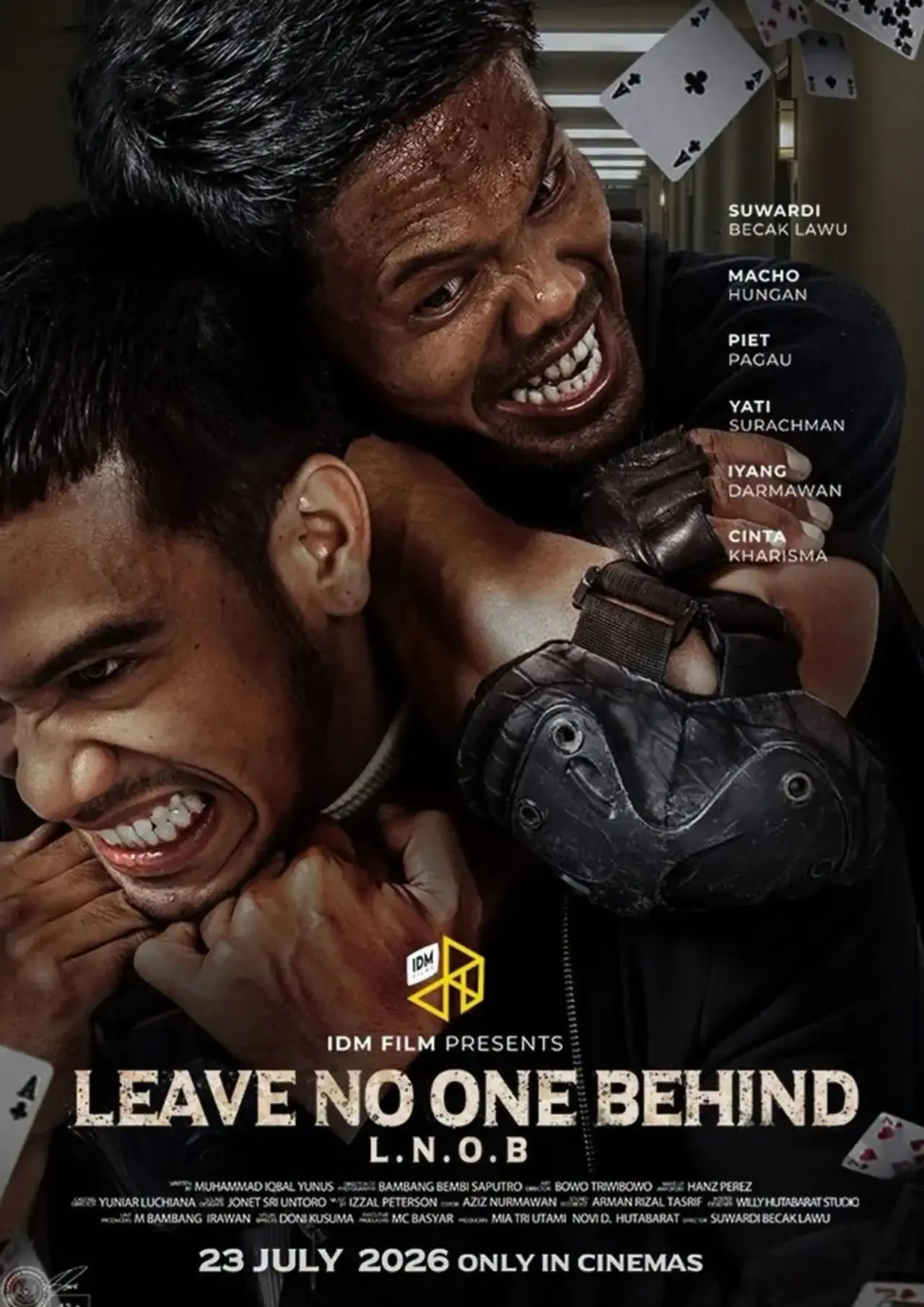 Plakat filmowy "Leave No One Behind"