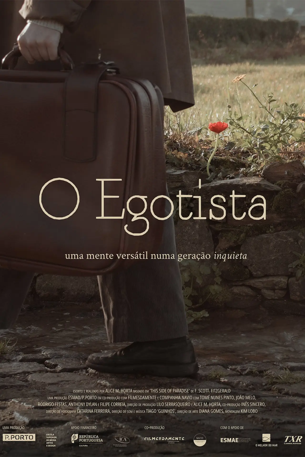 Plakat filmowy "O Egotista"