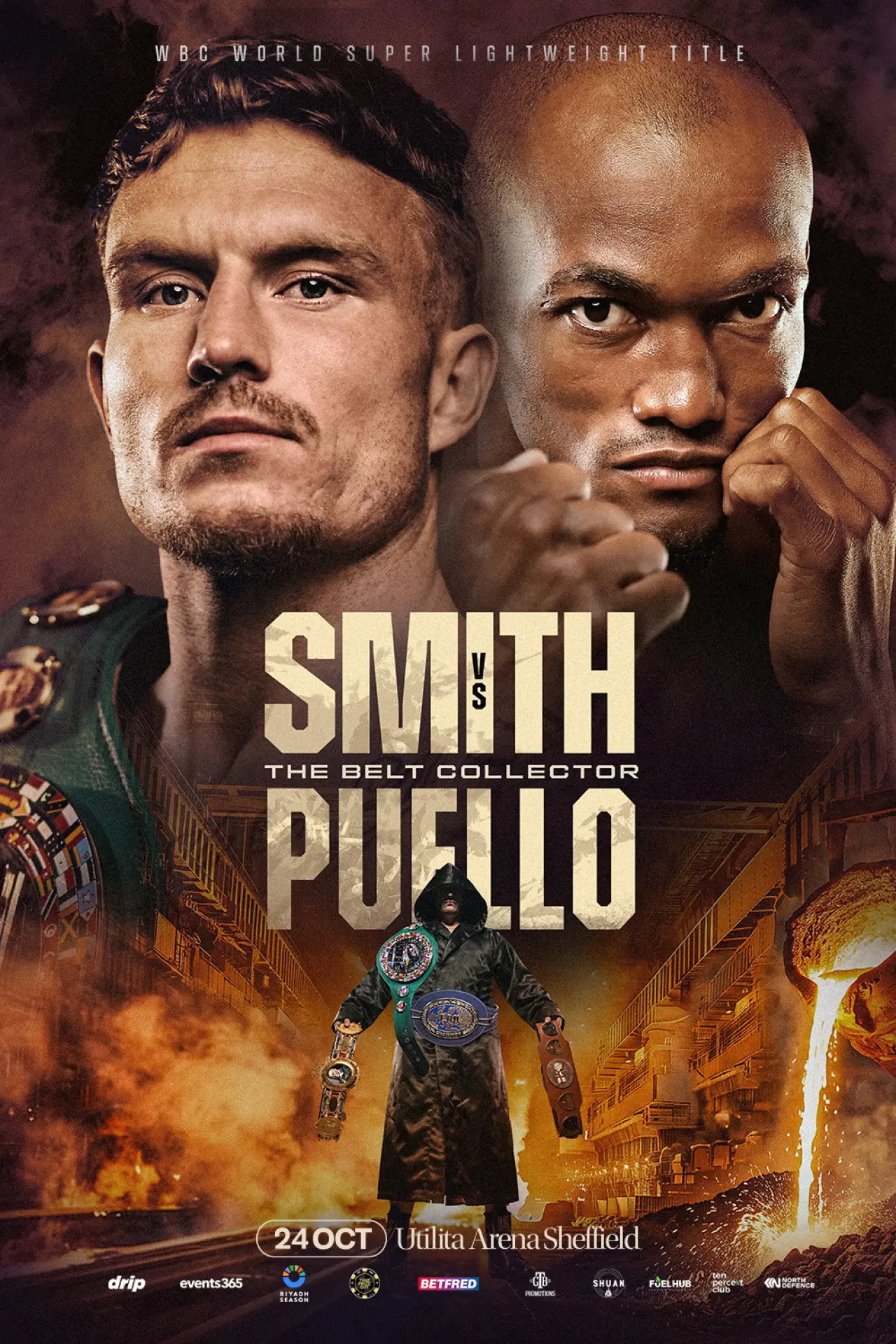 Plakat filmowy "Dalton Smith vs. Alberto Puello"