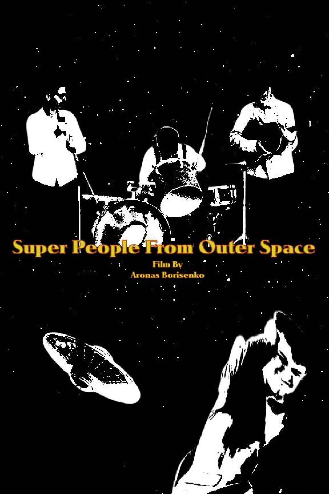 Plakat filmowy "Super People From Outer Space"