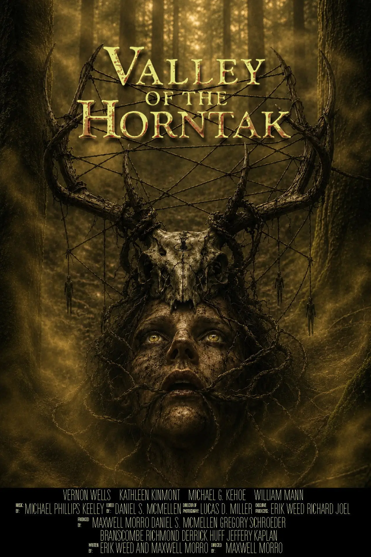 Plakat filmowy "Valley of the Horntak"