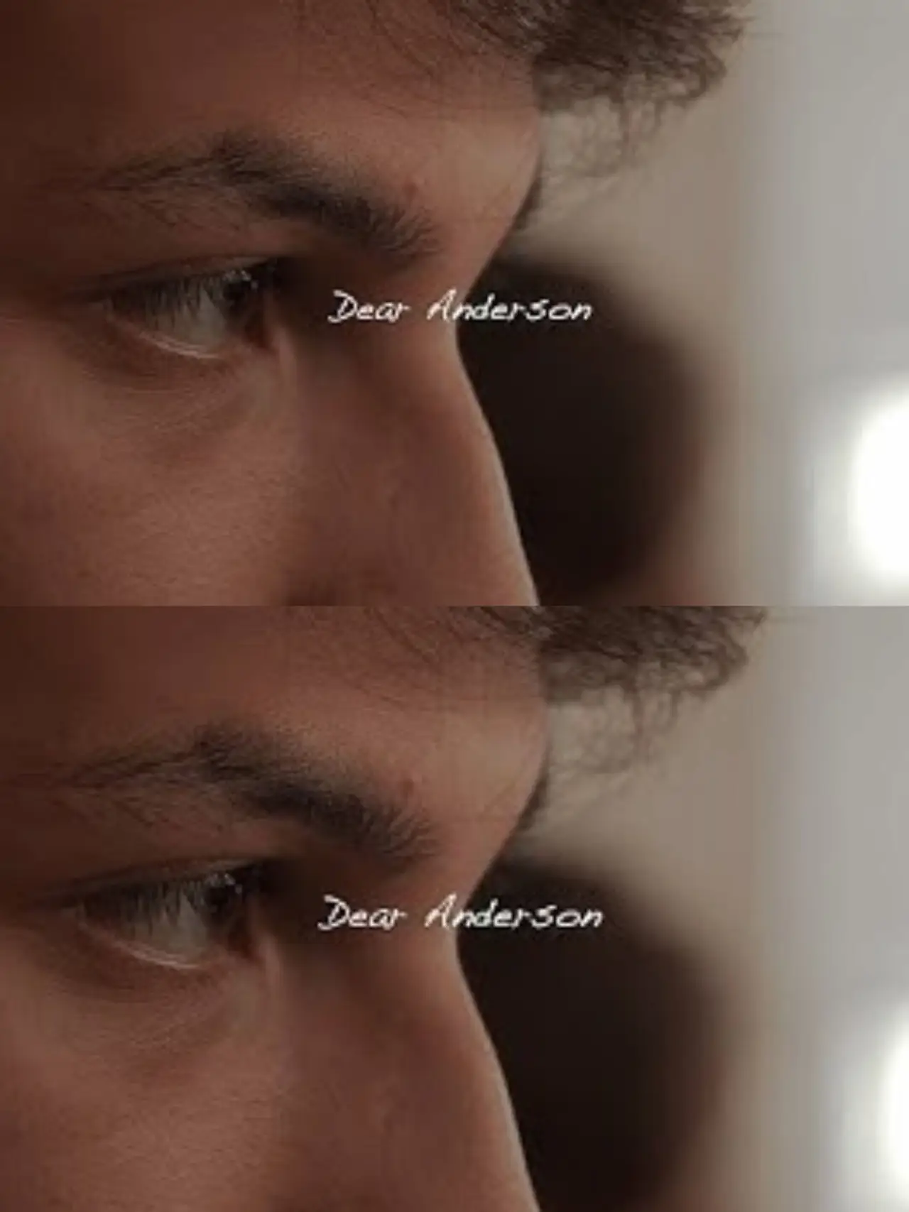 Plakat filmowy "Dear Anderson"