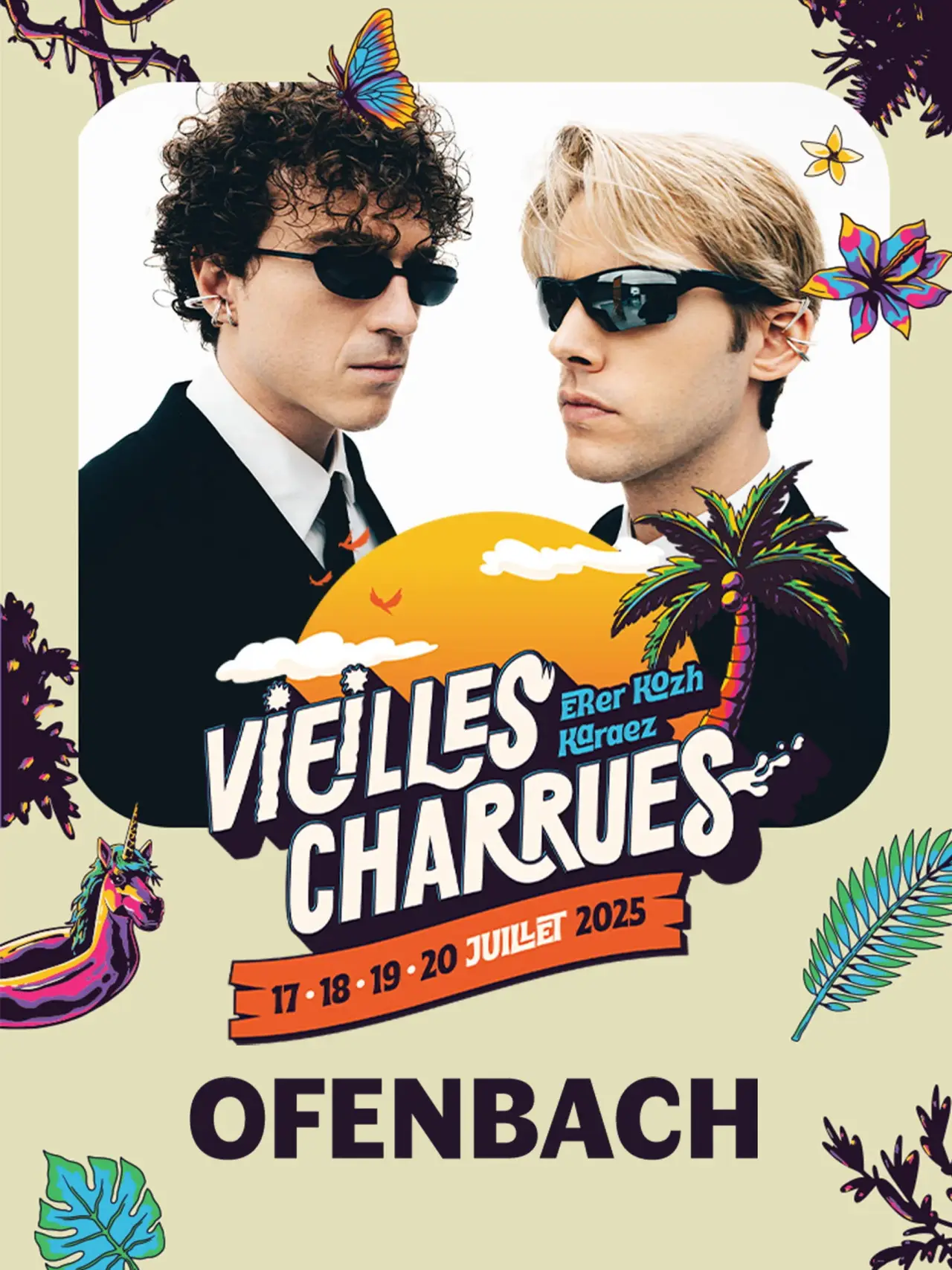 Plakat filmowy "Ofenbach en concert aux Vieilles Charrues 2025"