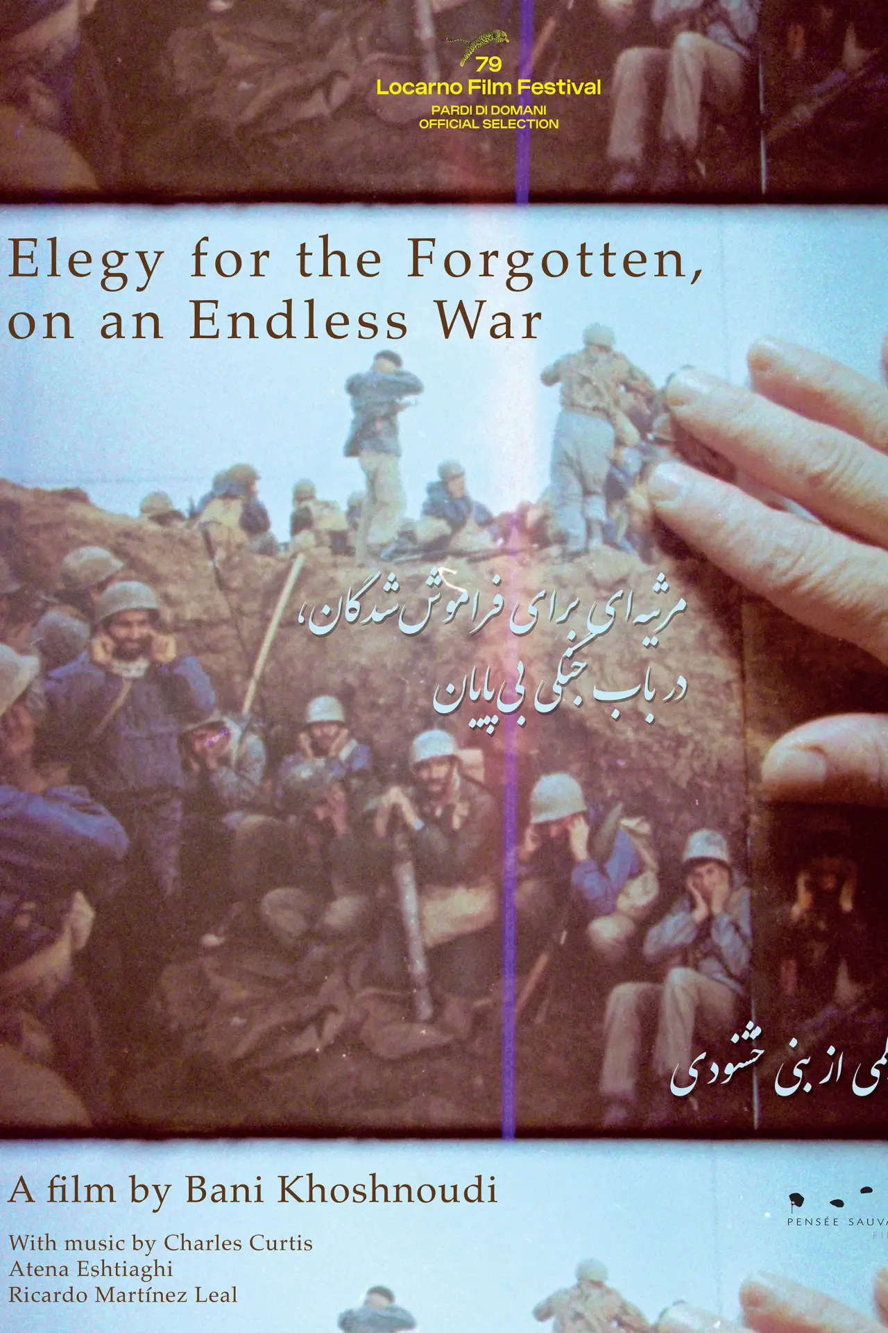 Plakat filmowy "Elegy for the Forgotten, on an Endless War"