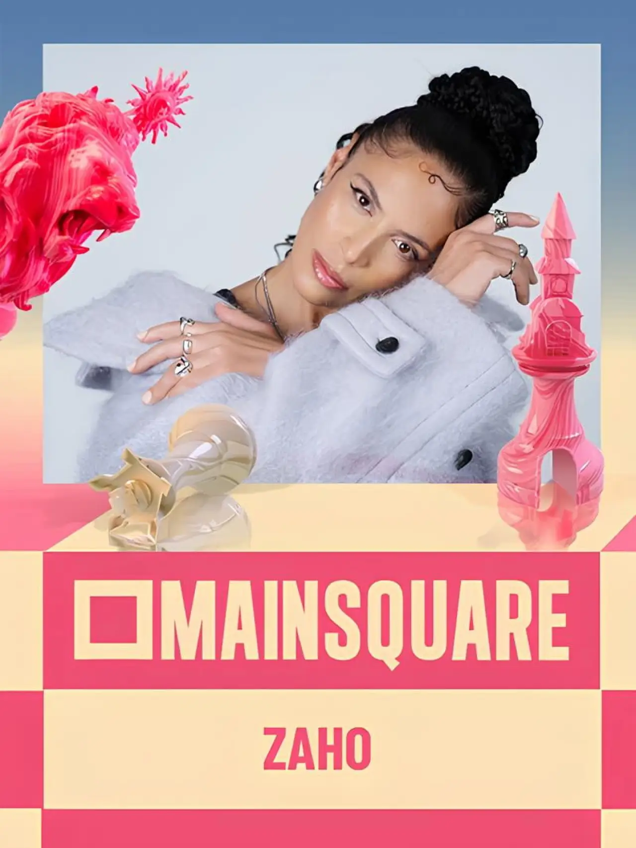 Plakat filmowy "Zaho en concert au Main Square Festival 2026"