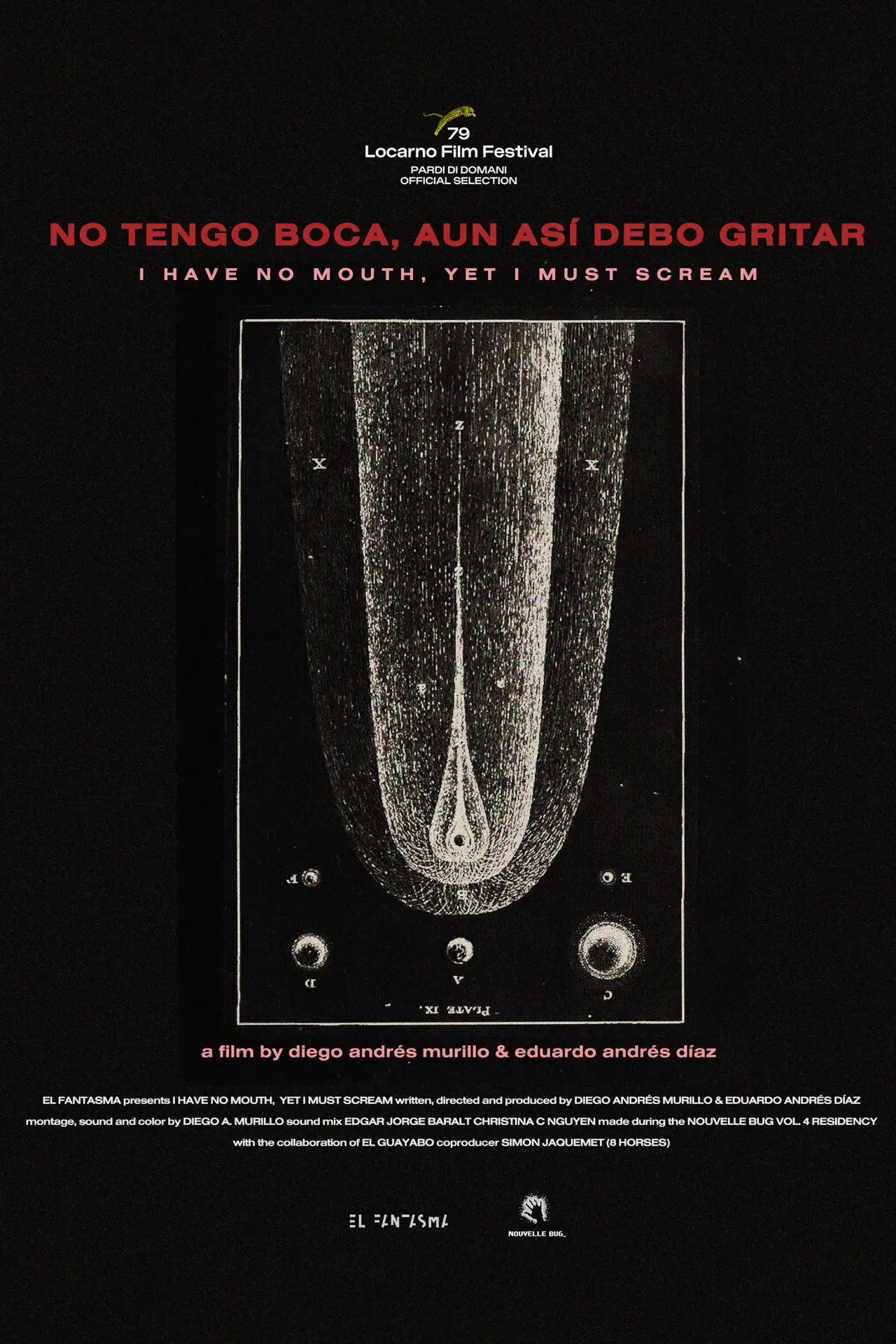 Plakat filmowy "No Tengo Boca, Aun Así Debo Gritar"