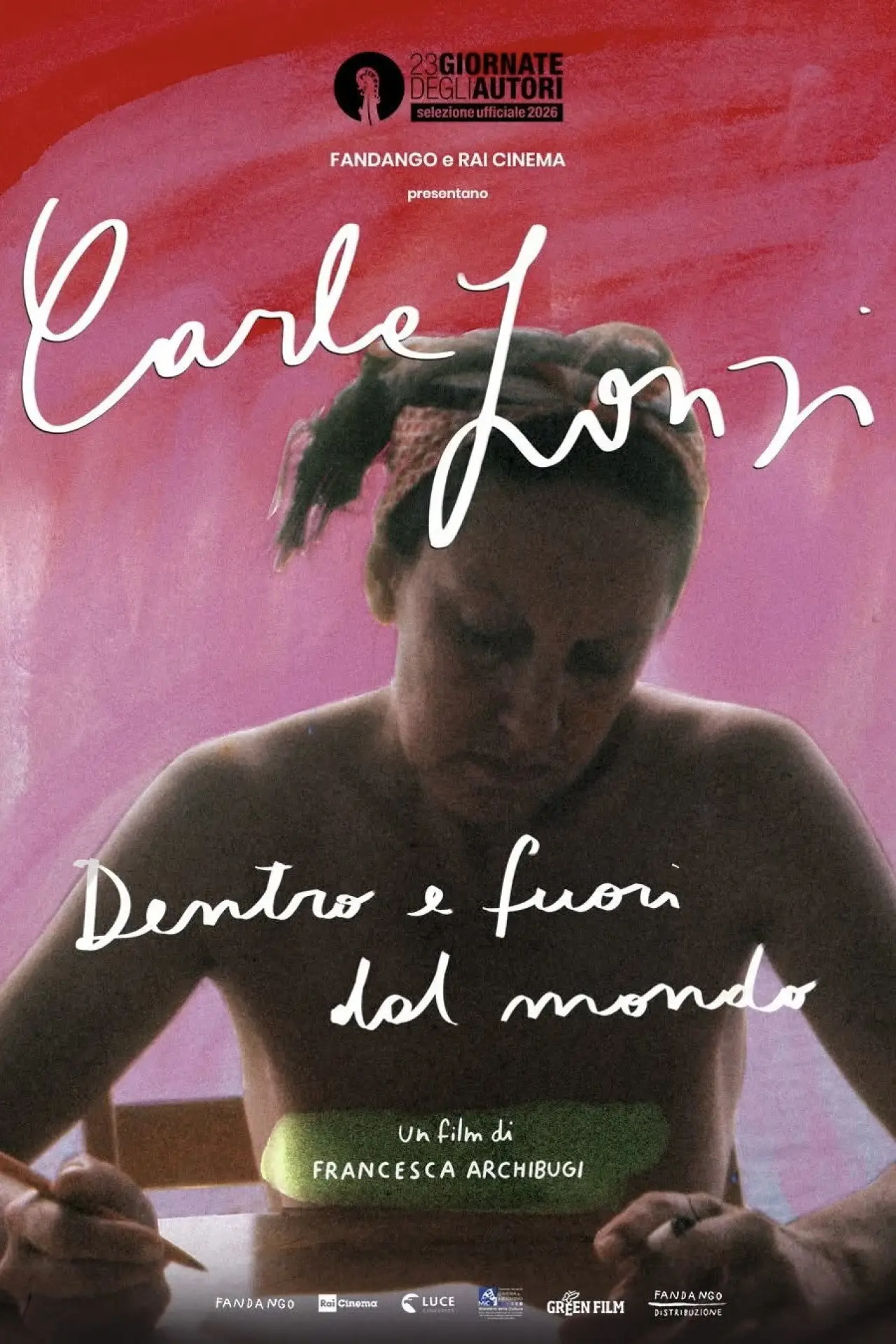 Plakat filmowy "Carla Lonzi - Dentro e fuori dal mondo"