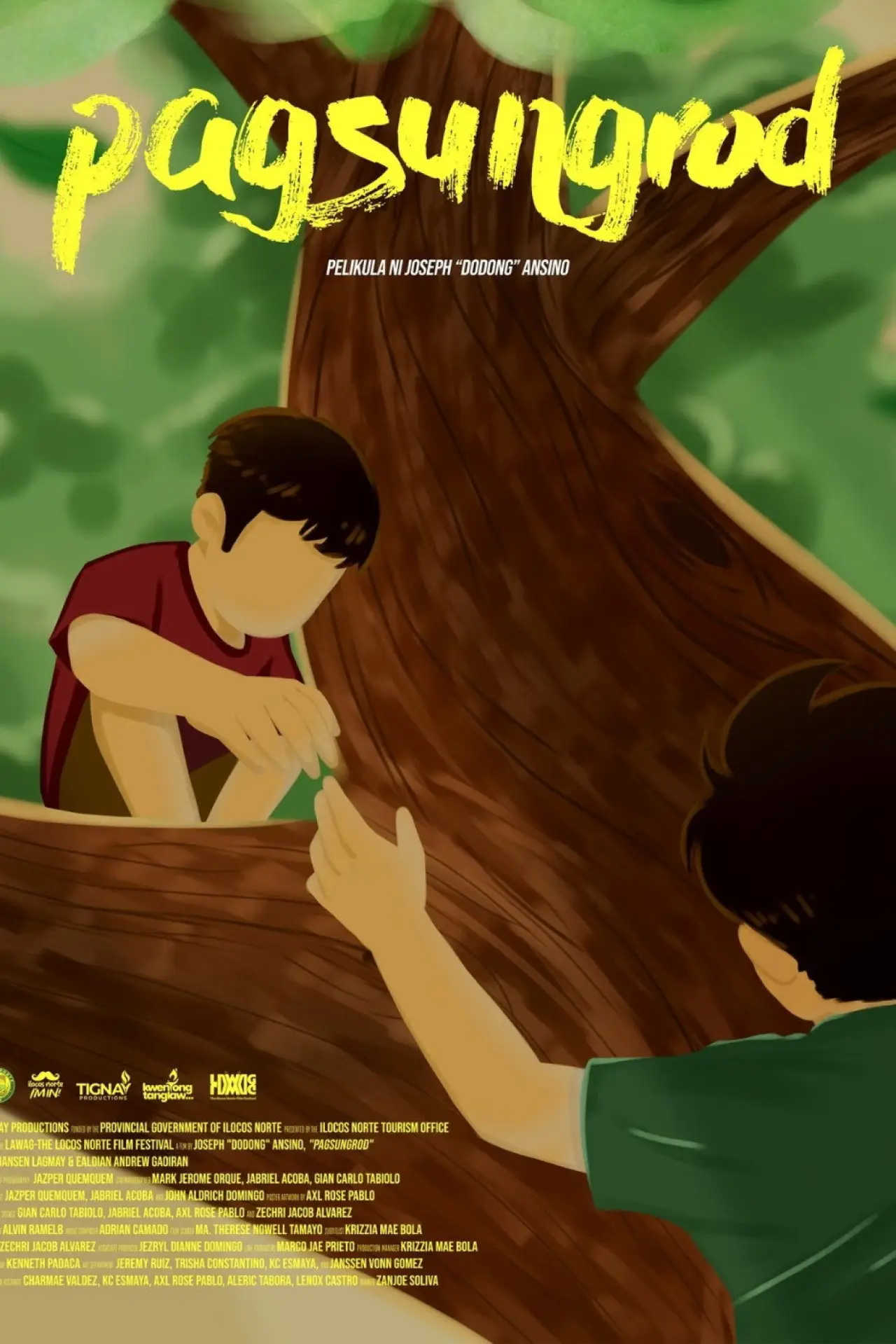 Plakat filmowy "Pagsungrod"